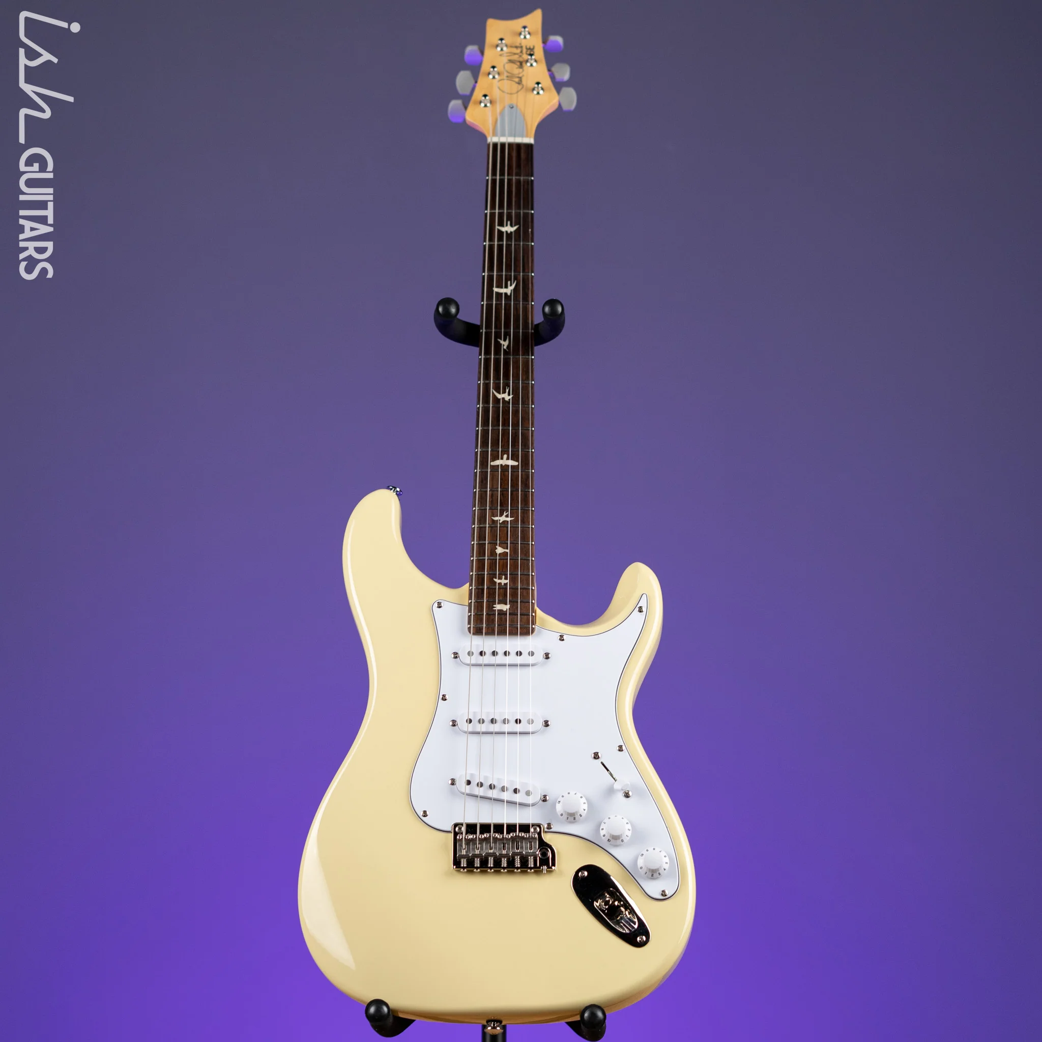 2022 PRS SE Silver Sky Moon White - Image 2