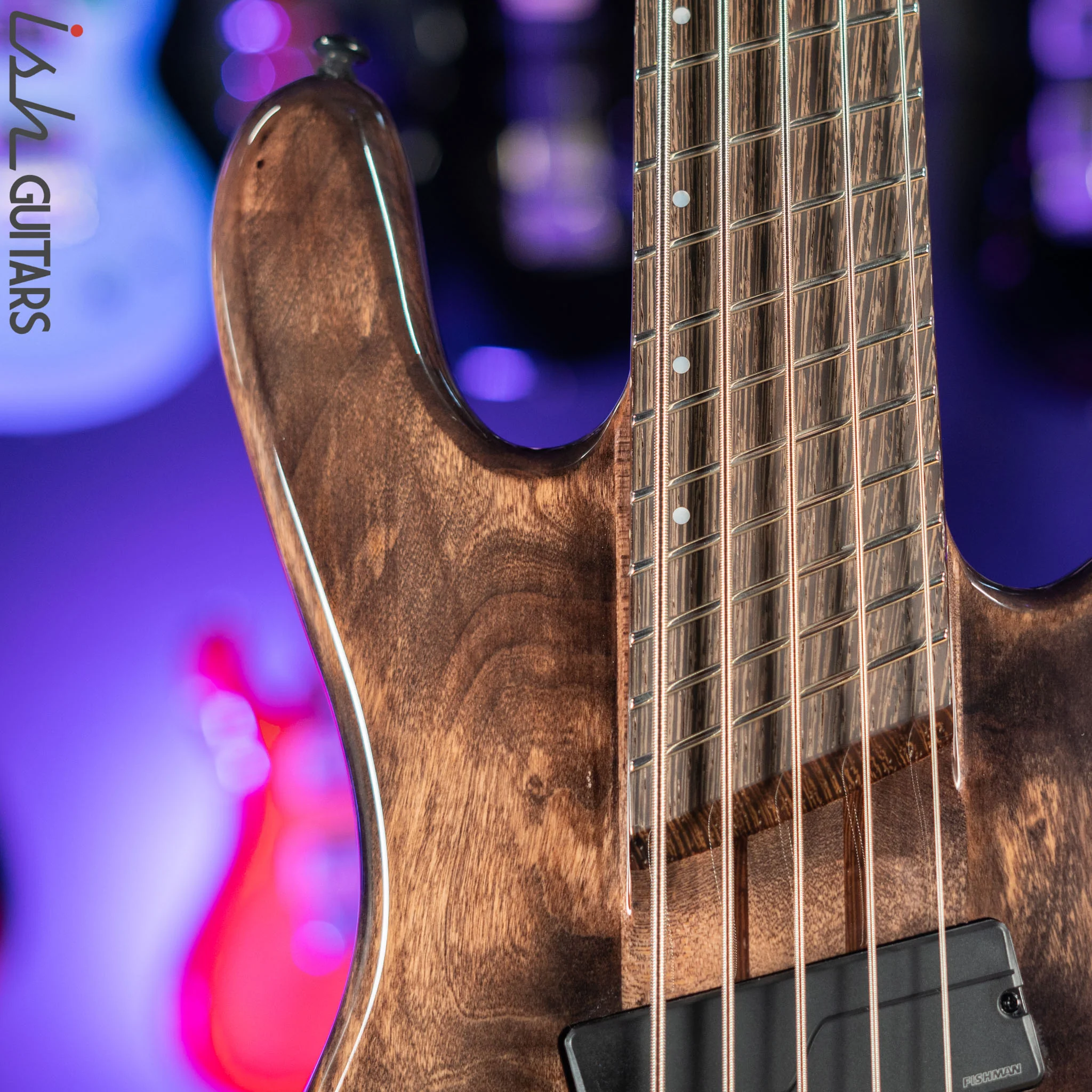 Spector NS Dimension 5 Multi-Scale Super Faded Black Gloss - Image 3