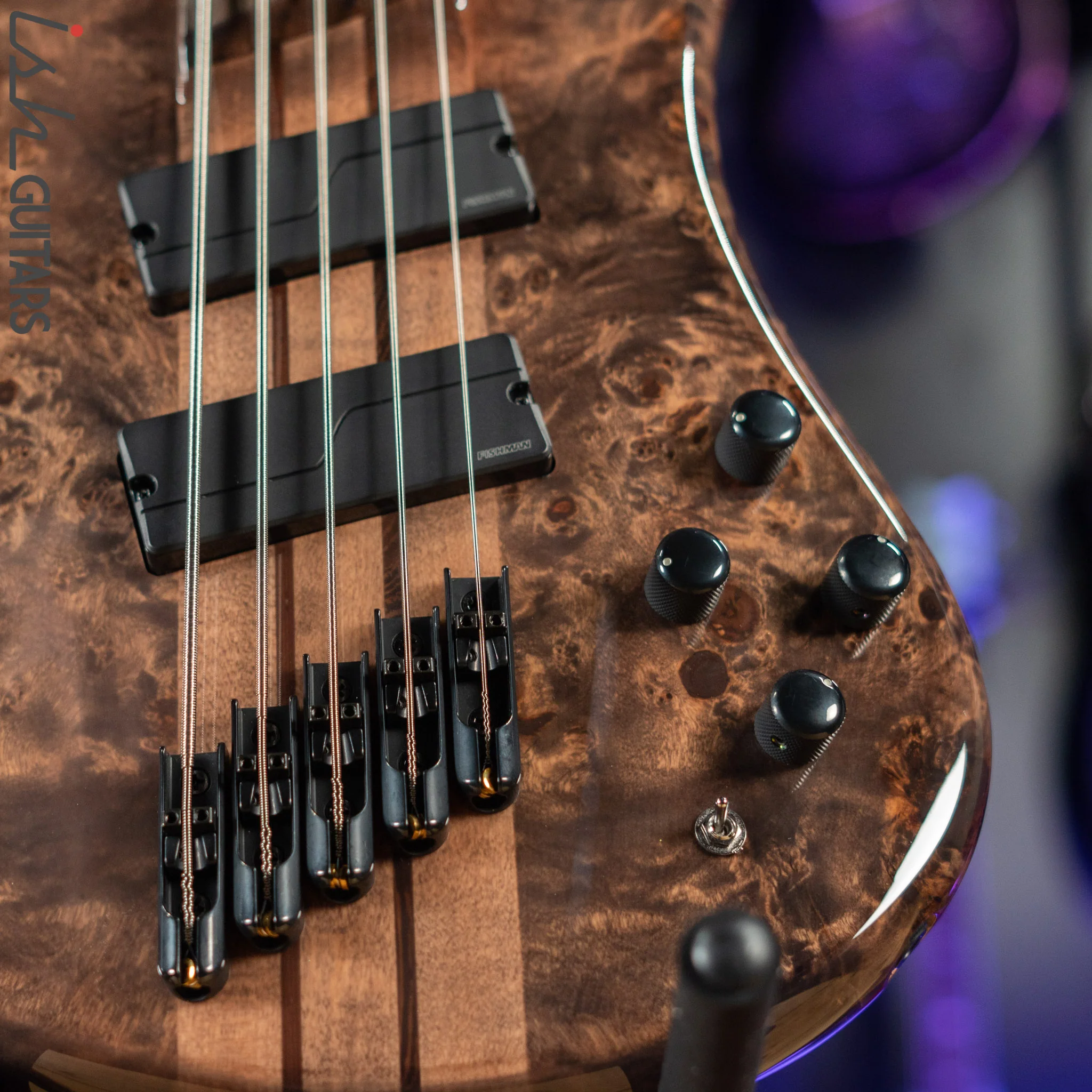 Spector NS Dimension 5 Multi-Scale Super Faded Black Gloss - Image 4