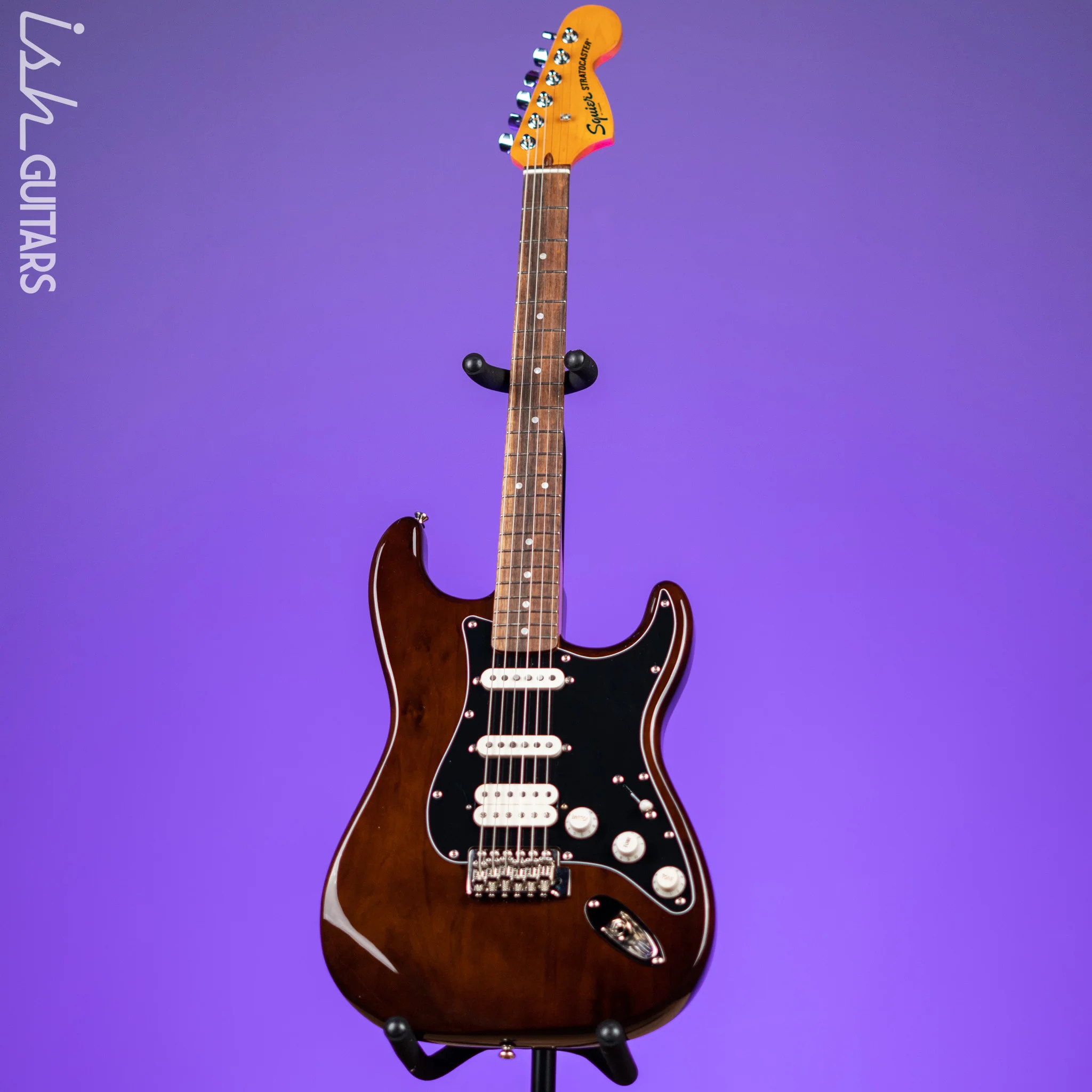 2022 Squier Classic Vibe 70’s HSS Natural Walnut - Image 2