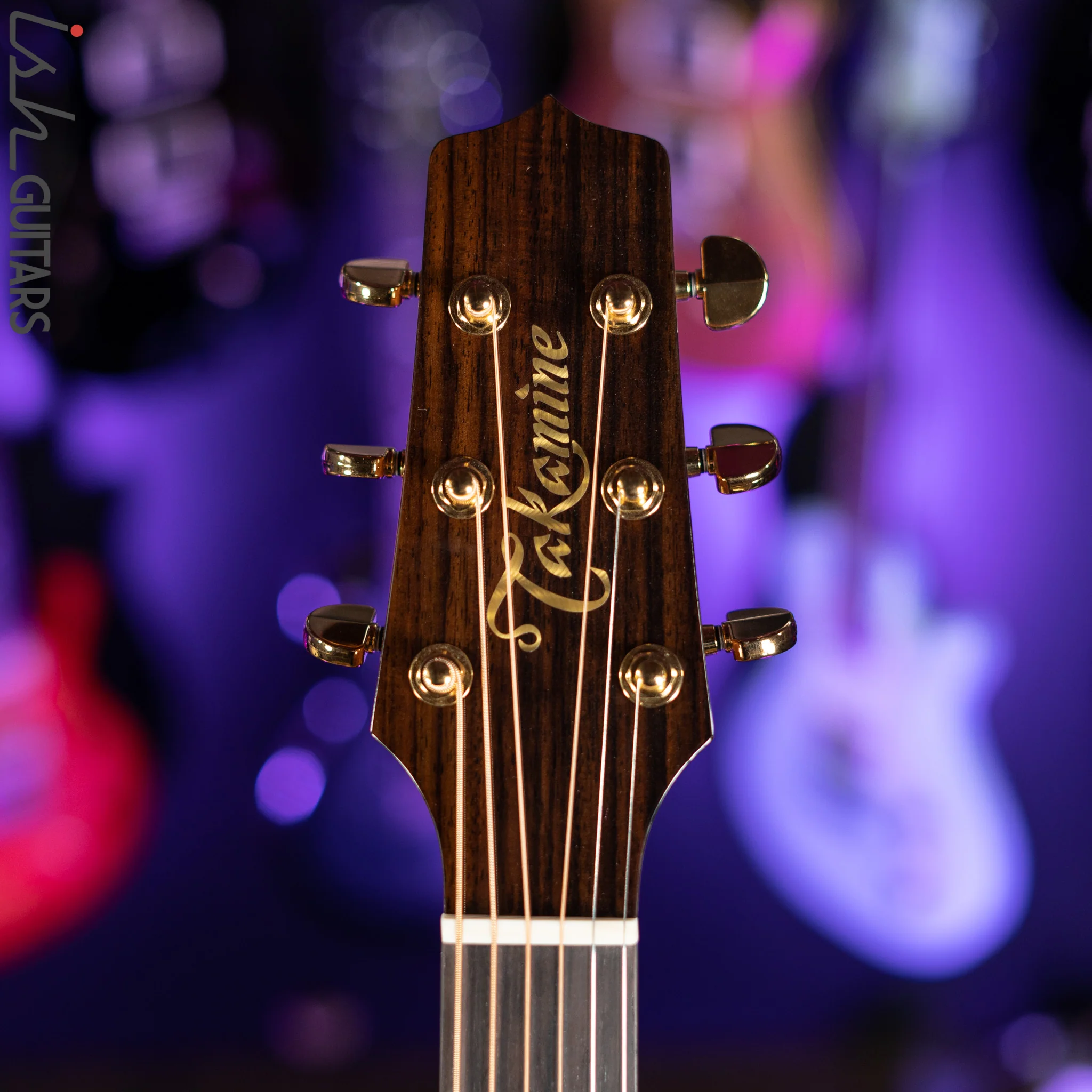 Takamine P5DC Dreadnought Whiskey Brown - Image 7