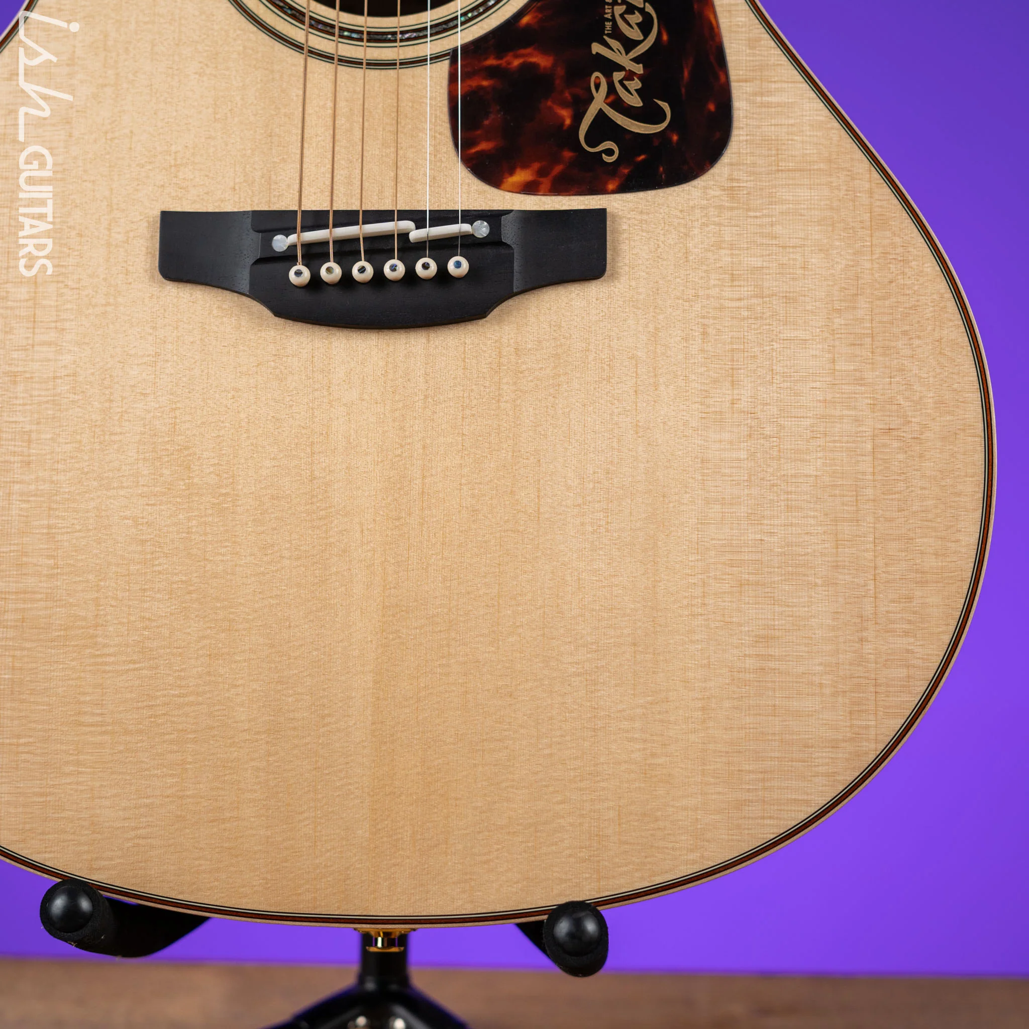 Takamine P7JC Jumbo Cutaway Acoustic-Electric Guitar Natural - Image 5