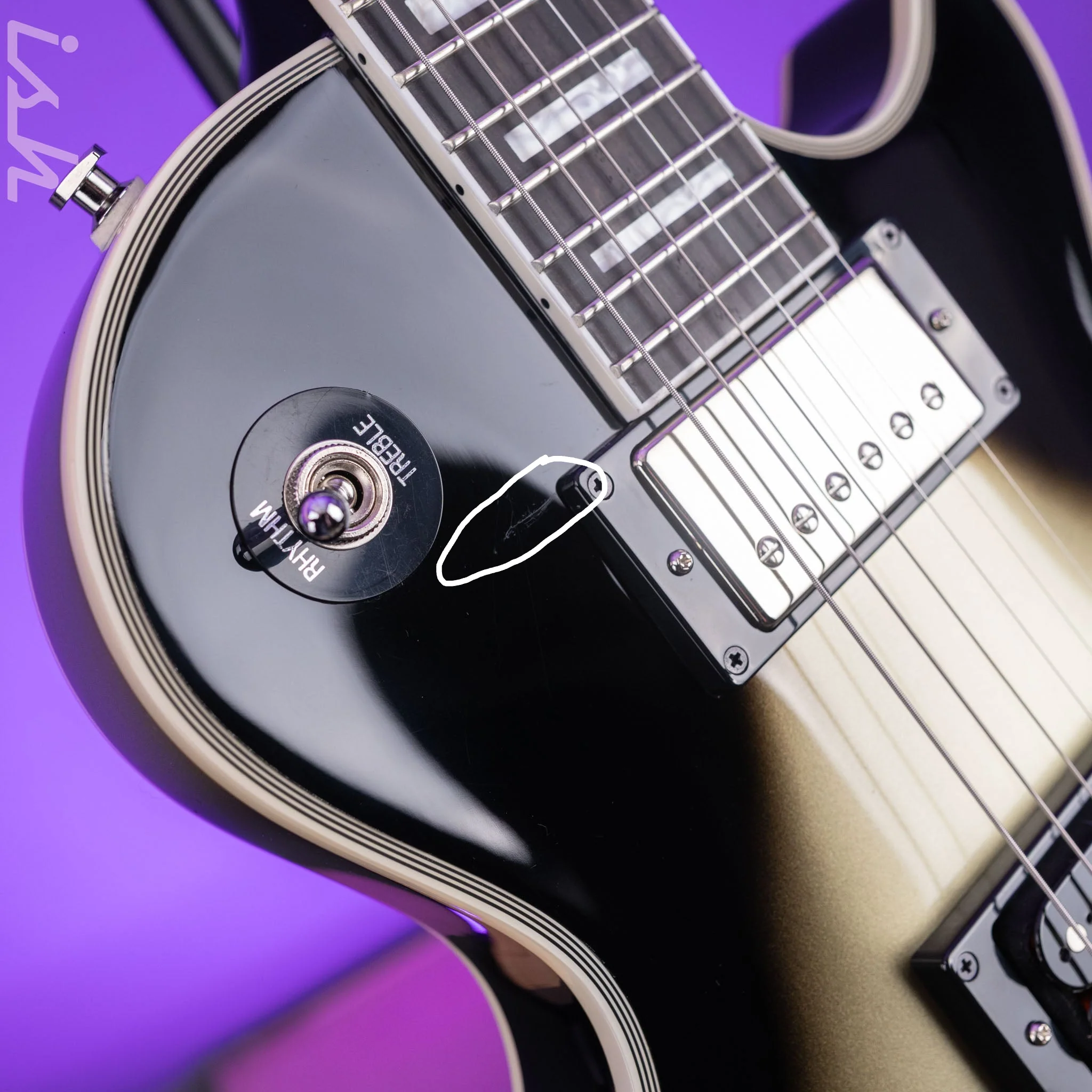 2023 Epiphone Les Paul Adam Jones Signature Queen Bee - Image 6