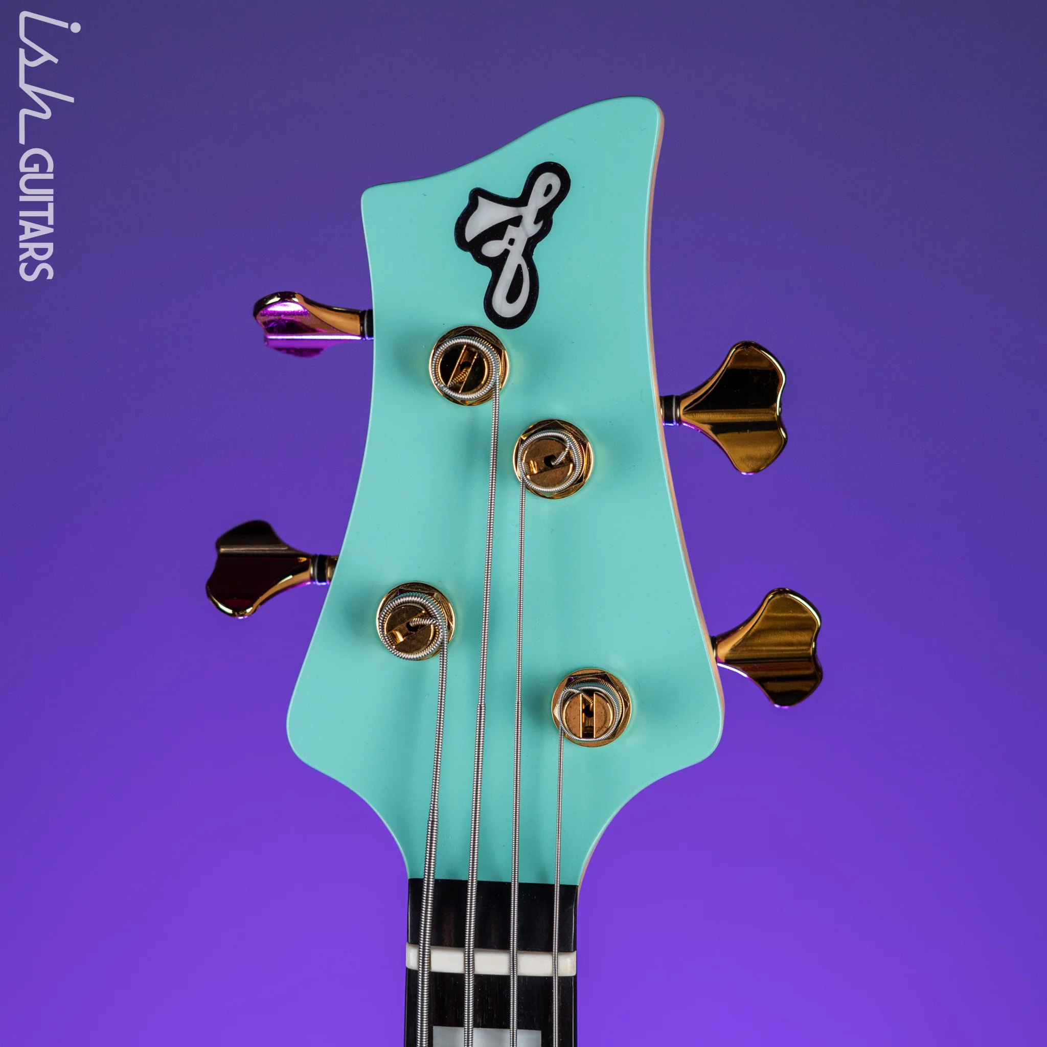 F Bass VF4-PJ 4-String Bass Seafoam Green - Image 5