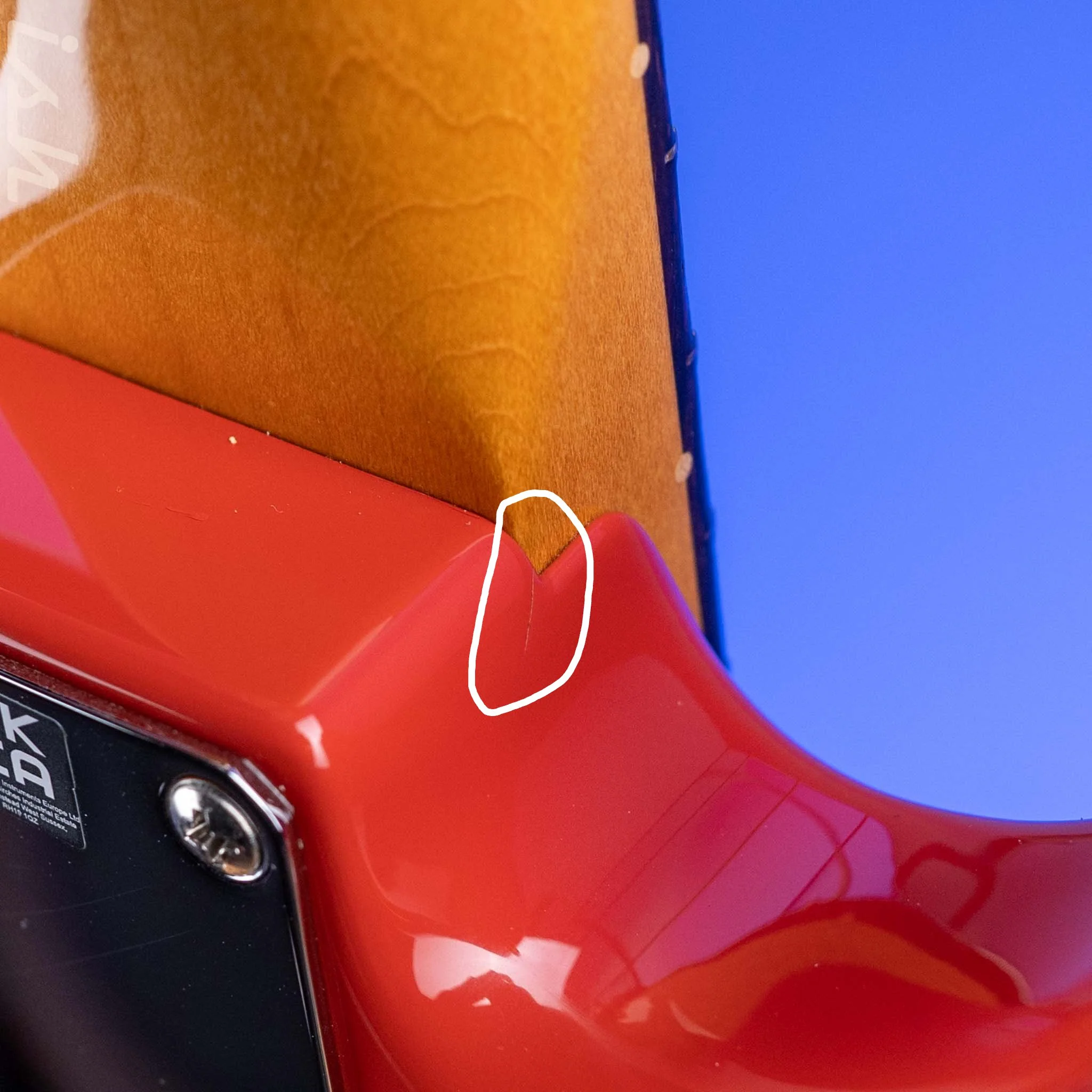 2023 Fender Bass VI Vintera Fiesta Red - Image 11