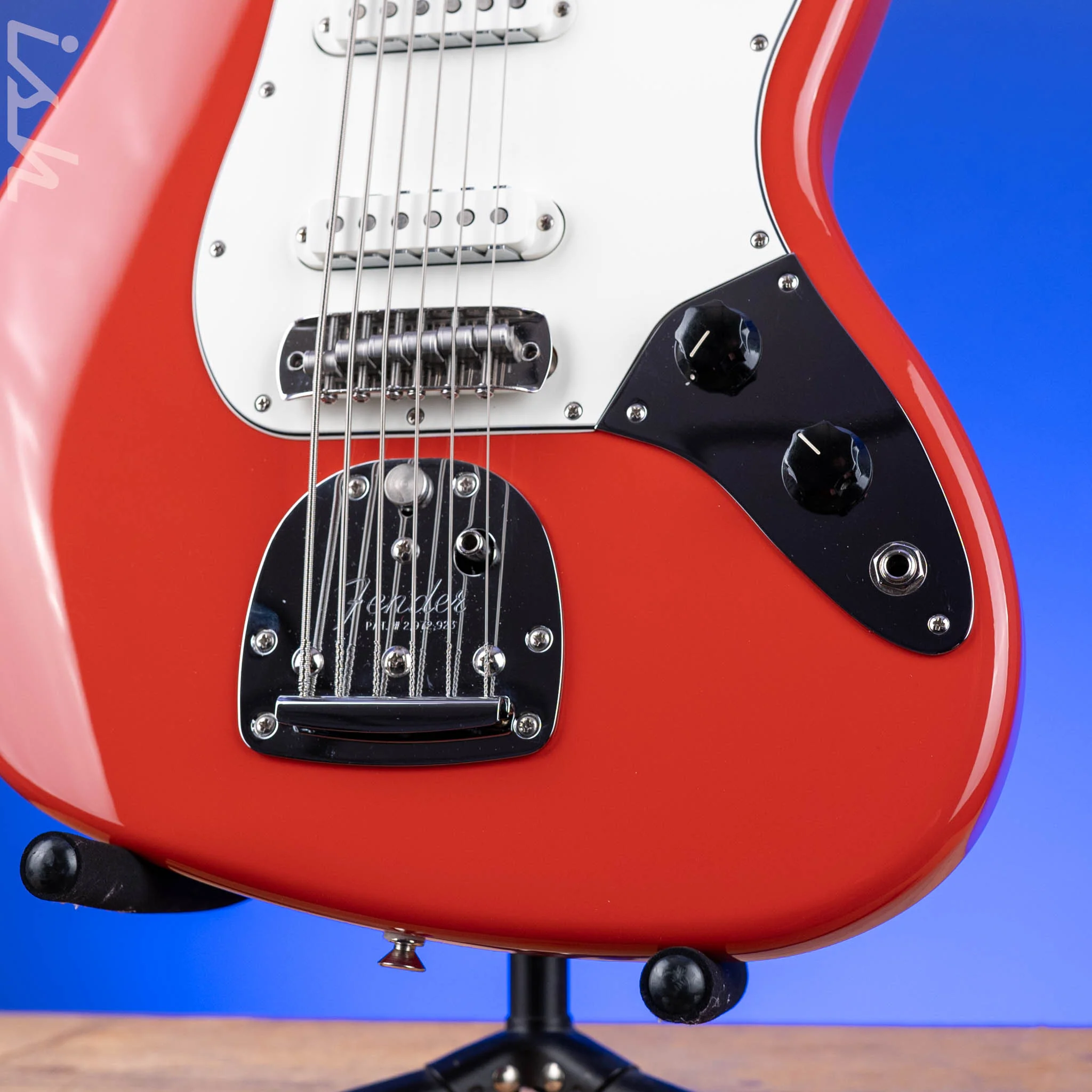 2023 Fender Bass VI Vintera Fiesta Red - Image 4