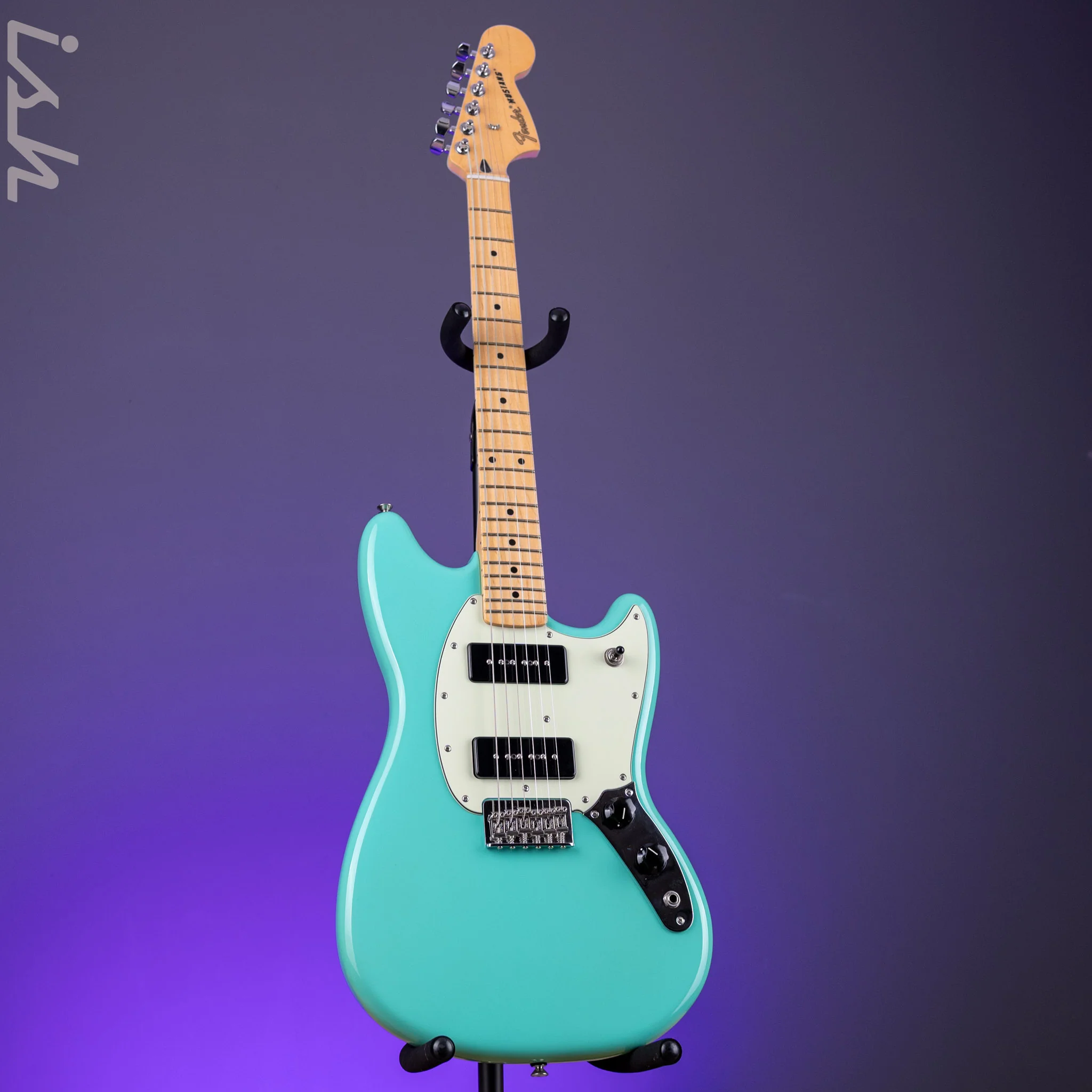 2023 Fender Player Mustang 90 Seafoam Green - Image 2