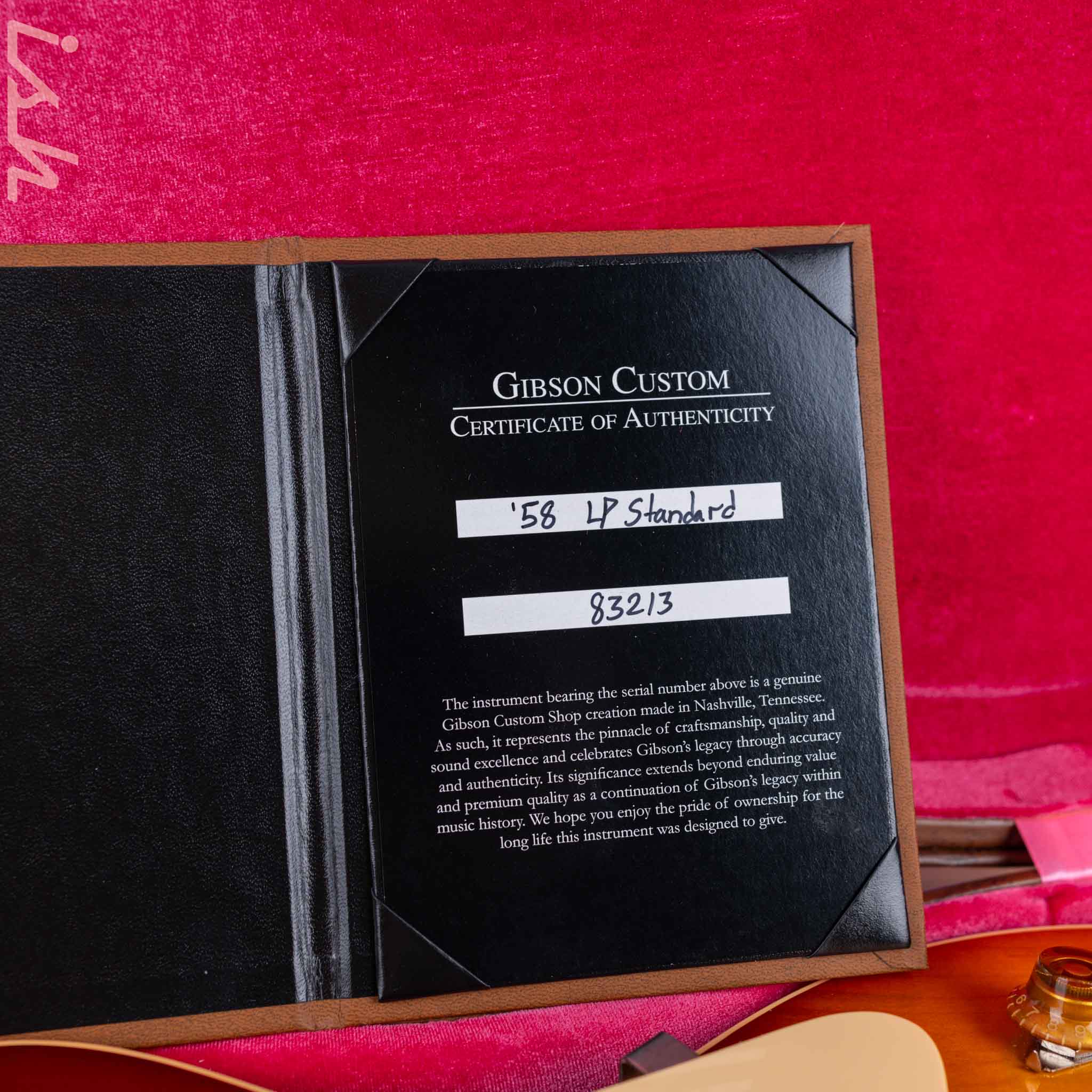 2023 Gibson Custom Shop ’58 Les Paul Standard Reissue Abilene Sunset Burst - Image 18