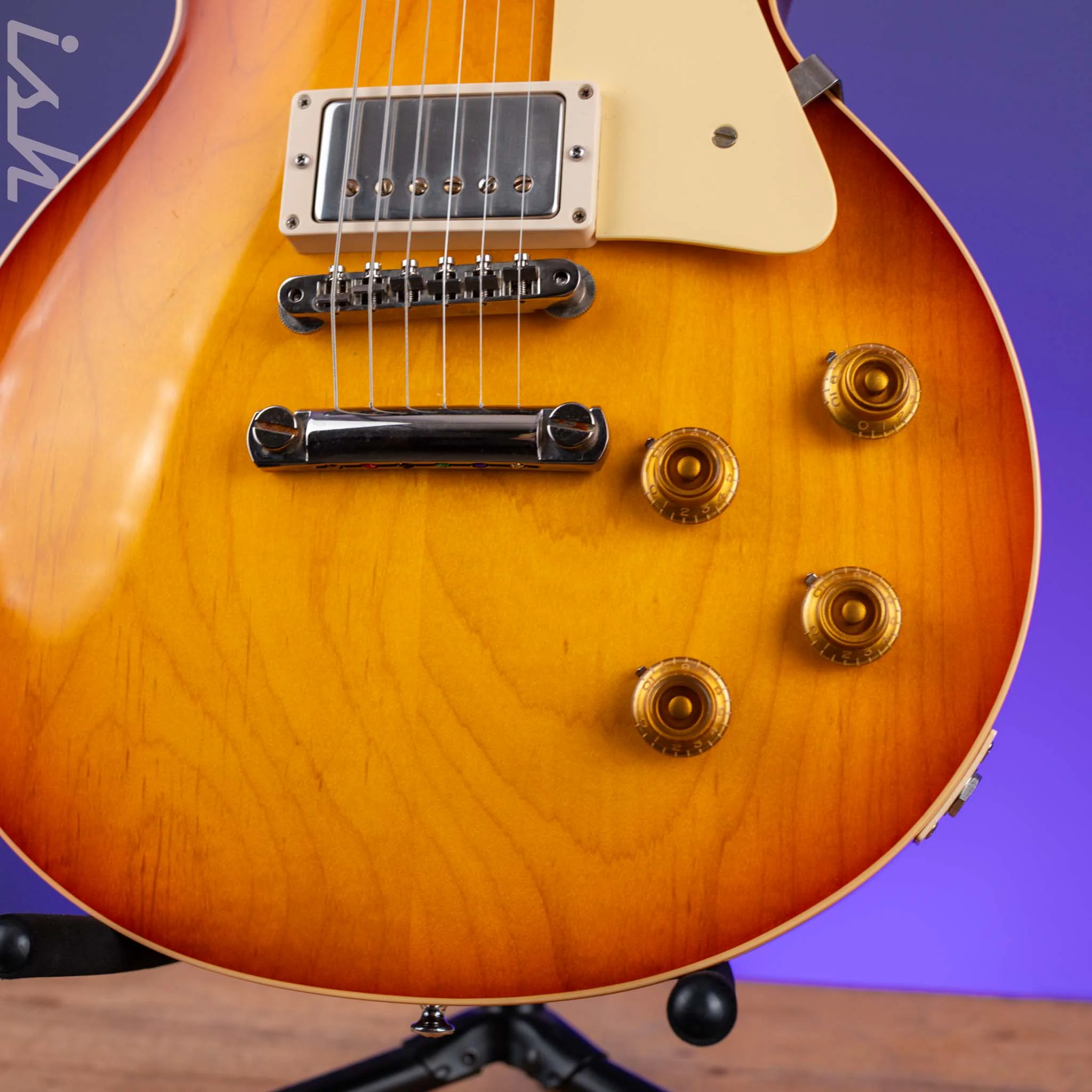 2023 Gibson Custom Shop ’58 Les Paul Standard Reissue Abilene Sunset Burst - Image 4