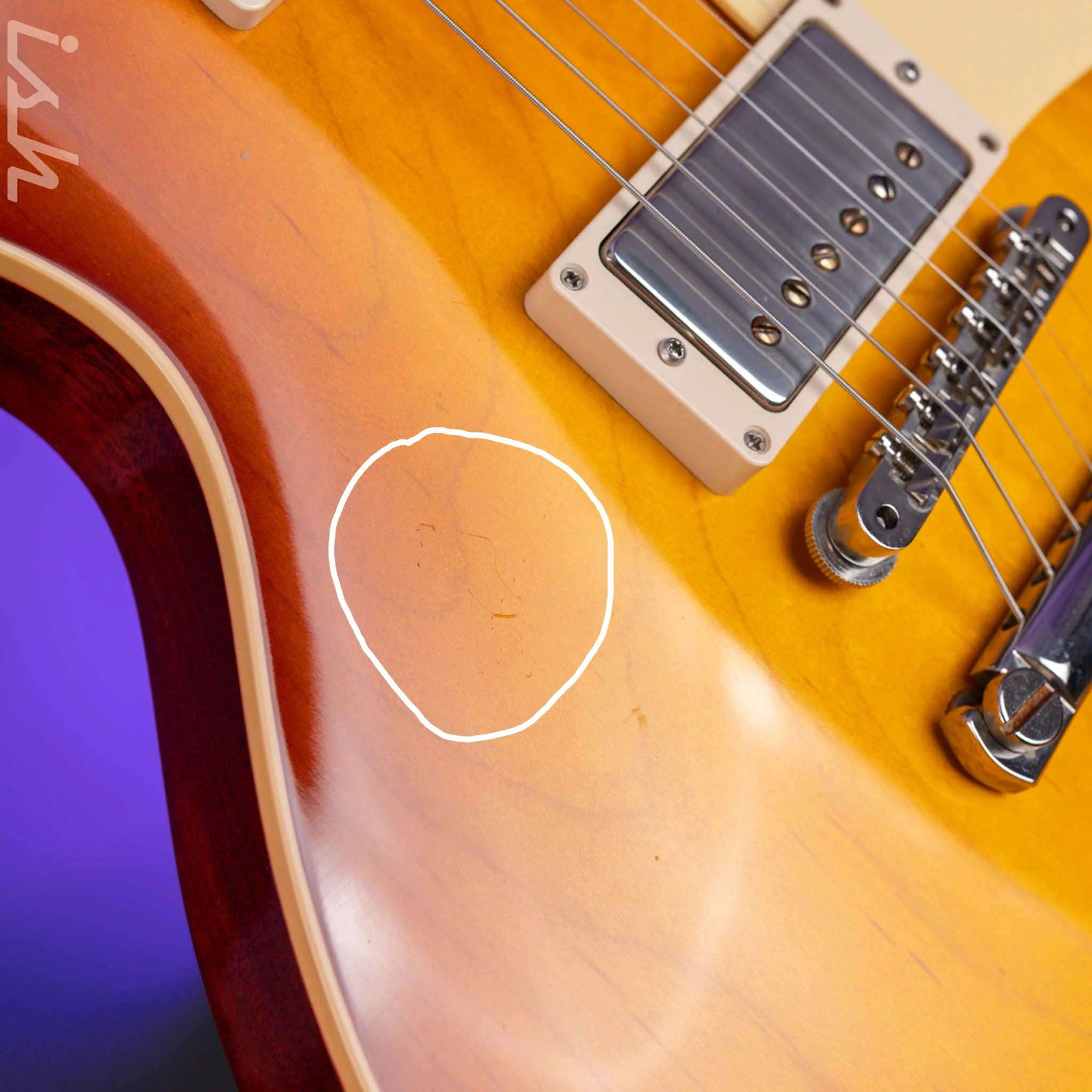 2023 Gibson Custom Shop ’58 Les Paul Standard Reissue Abilene Sunset Burst - Image 7