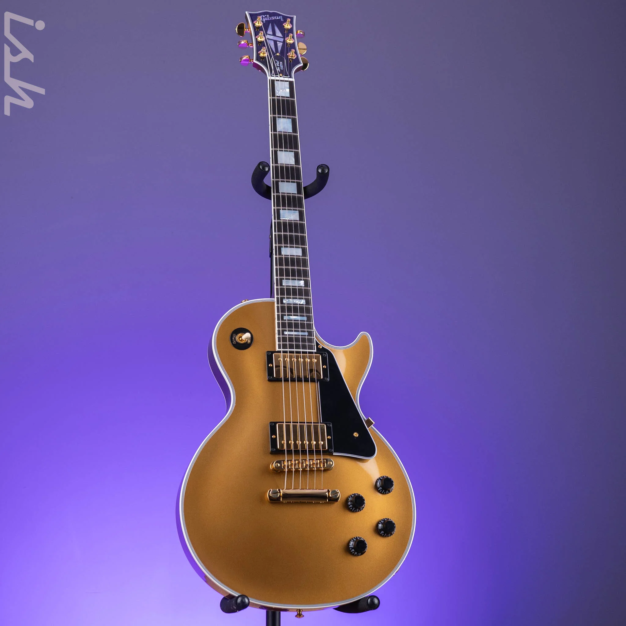 2023 Gibson Les Paul Custom Double Gold - Gold Hardware - Image 2