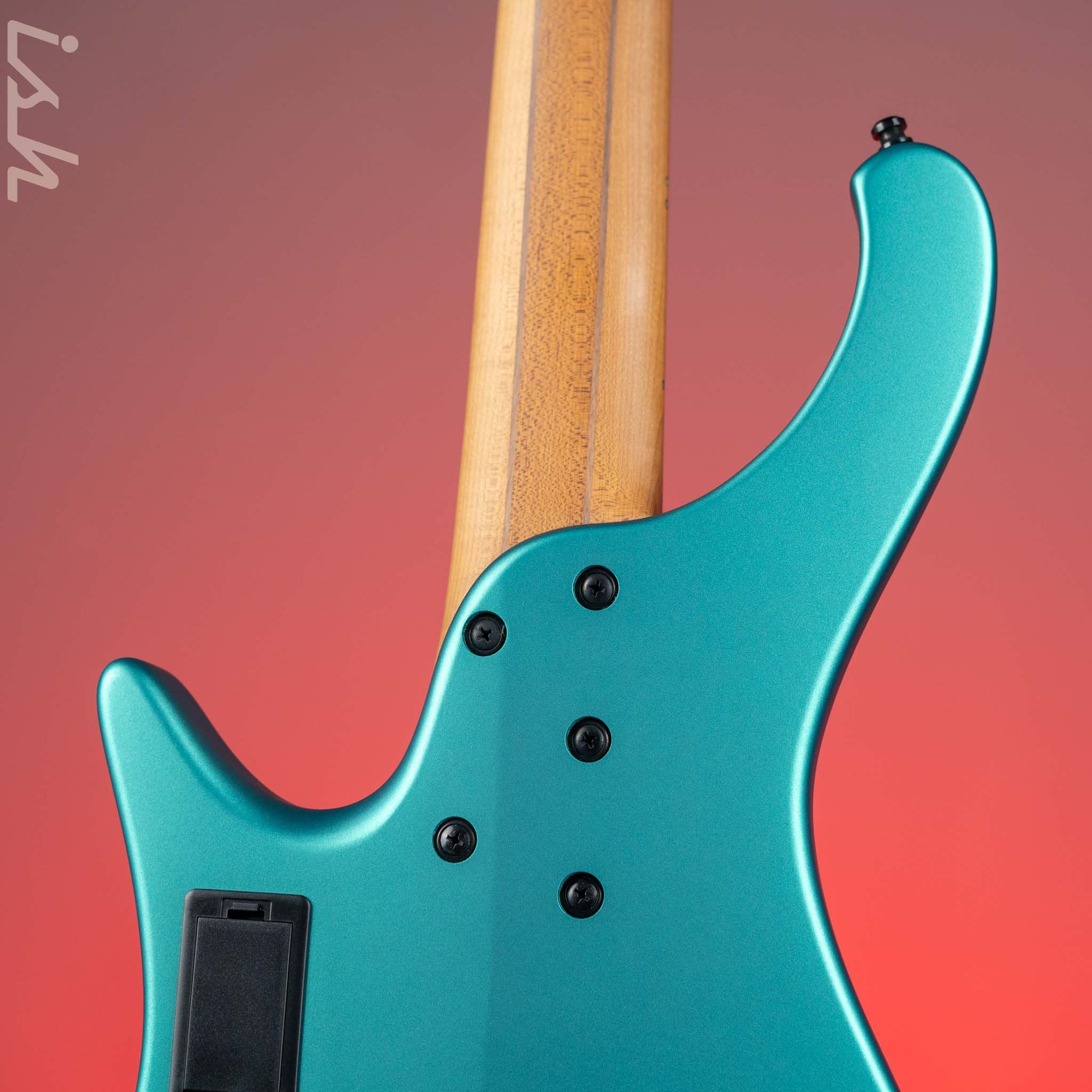Ibanez EHB1005S Multi-Scale 5-String Bass Emerald Green Metallic Matte - Image 8