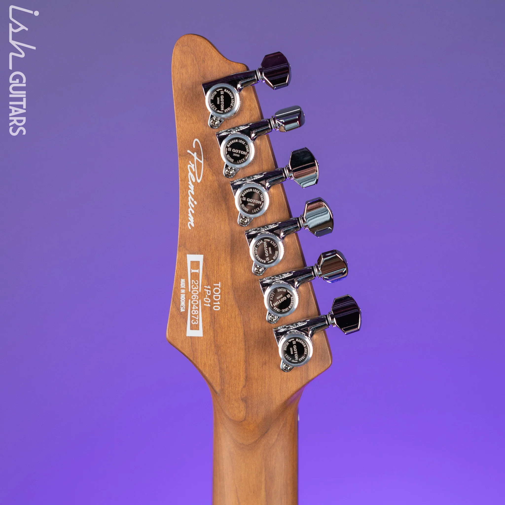 Ibanez TOD10 Tim Henson Signature Electric Guitar Classic Silver - Image 11