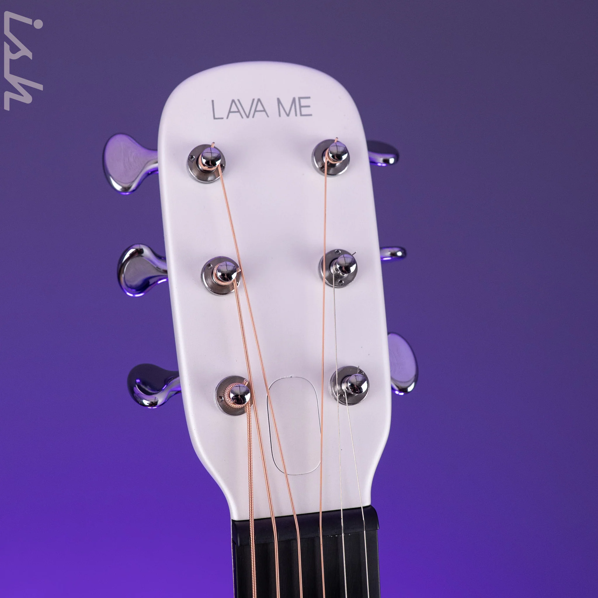 2023 LAVA ME 4 Carbon 38" Smart Acoustic-Electric Guitar White (w/ Airflow Bag) - Image 7