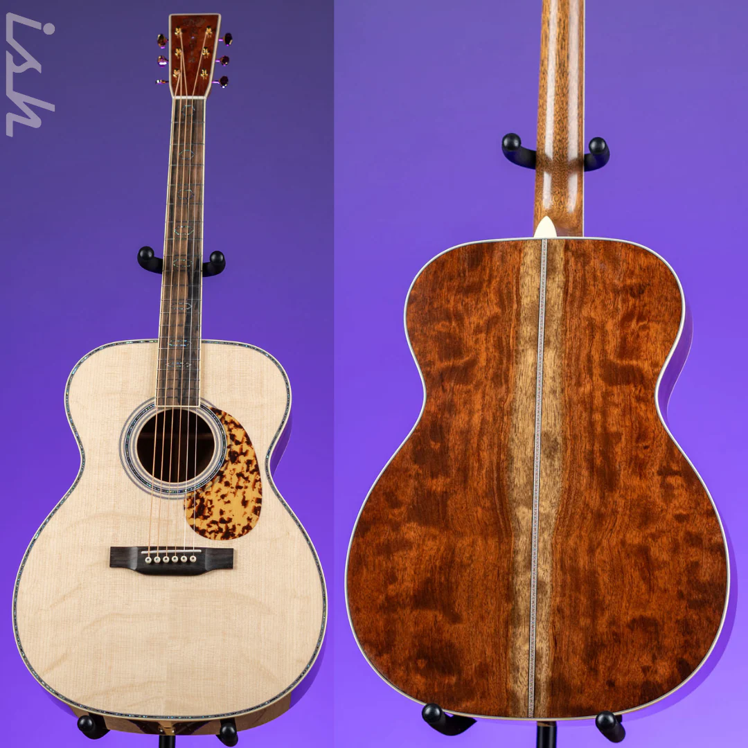 2023 Martin 000-41 Style Custom Shop - Bearclaw Spruce / Quilted Bubinga
