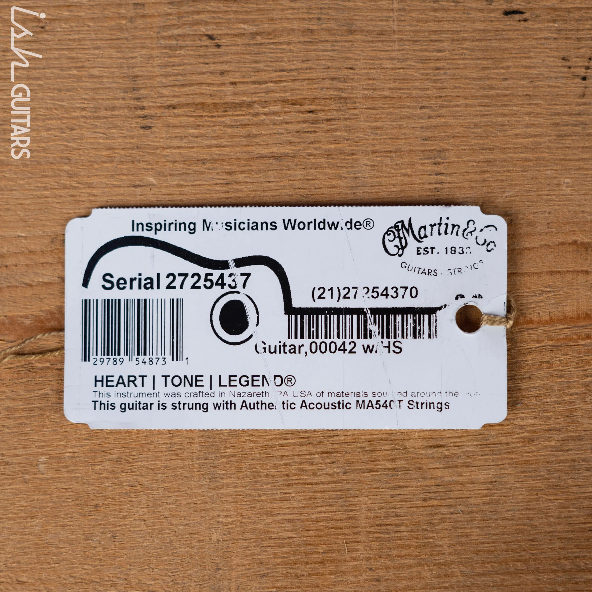 2023 Martin 000-42 Standard Series Acoustic Guitar Natural - Image 10