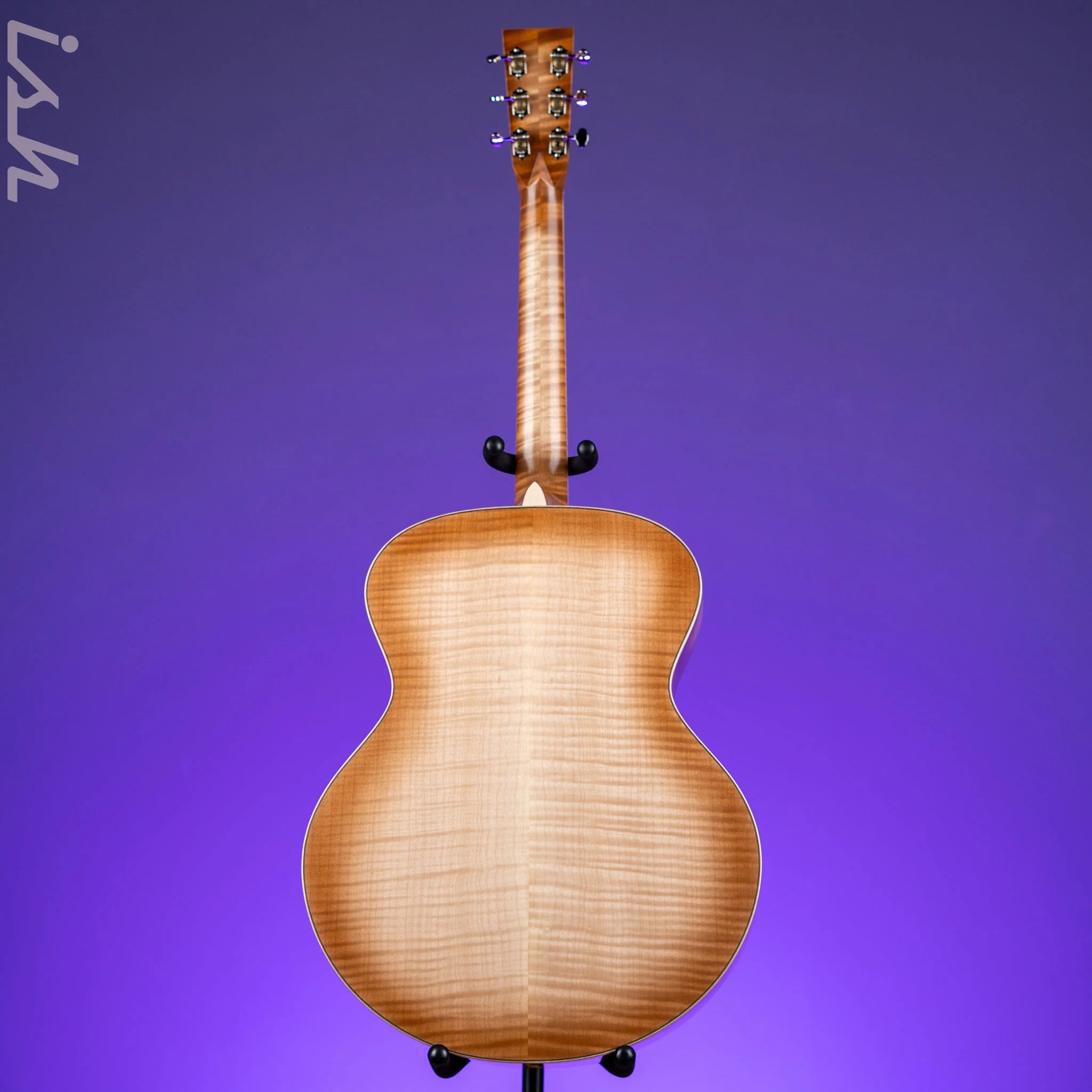 Martin Custom Shop Grand Jumbo J-14F Flamed Maple Toasted Burst - Image 8