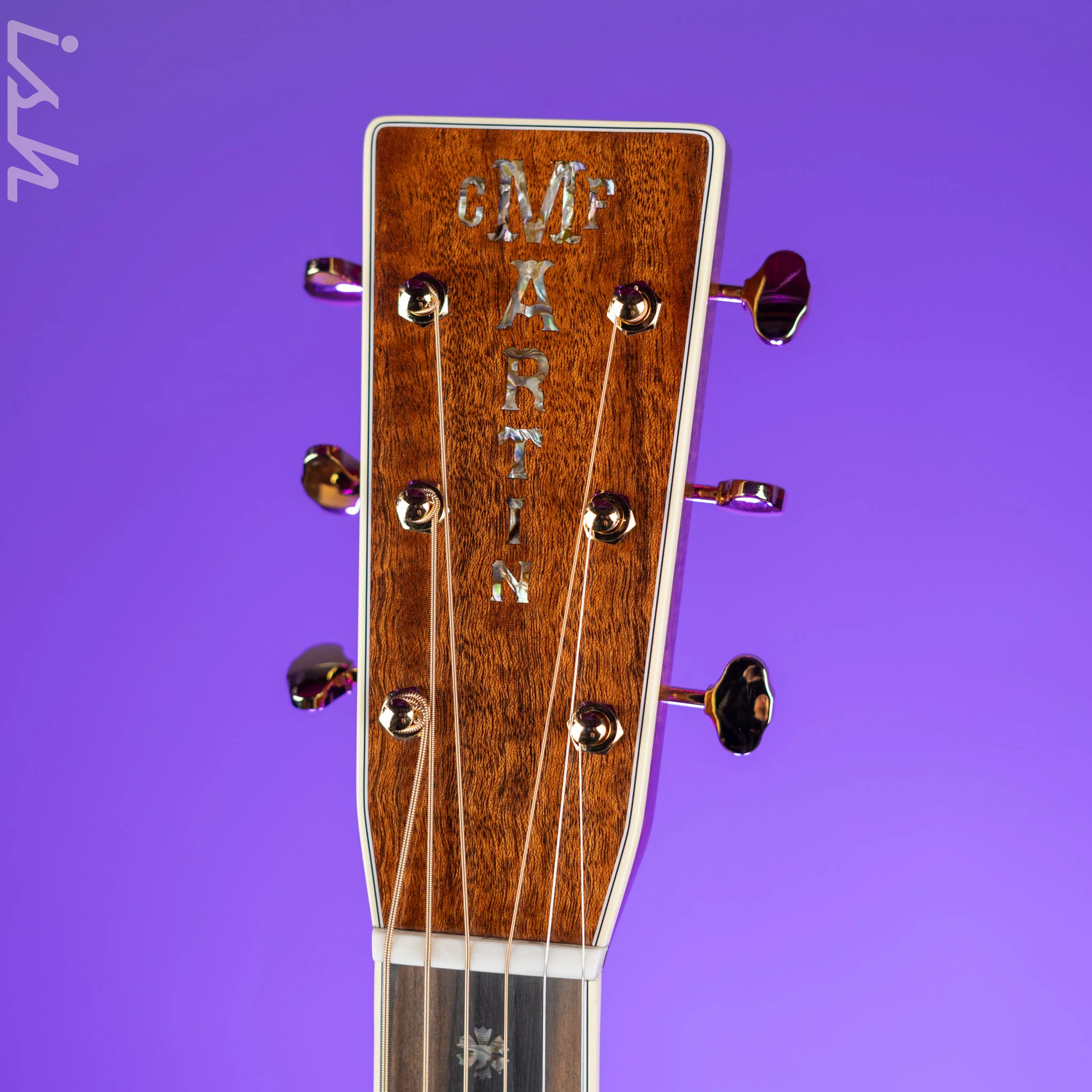 Martin D-42 Style Custom Shop - Quilted Pommele Sapele Premium Mahogany - Image 6