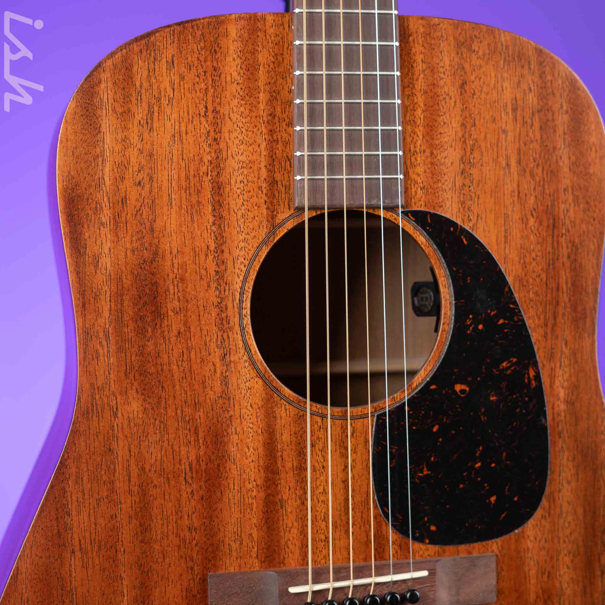 2023 Martin D-15E Acoustic-Electric Guitar Natural - Image 3