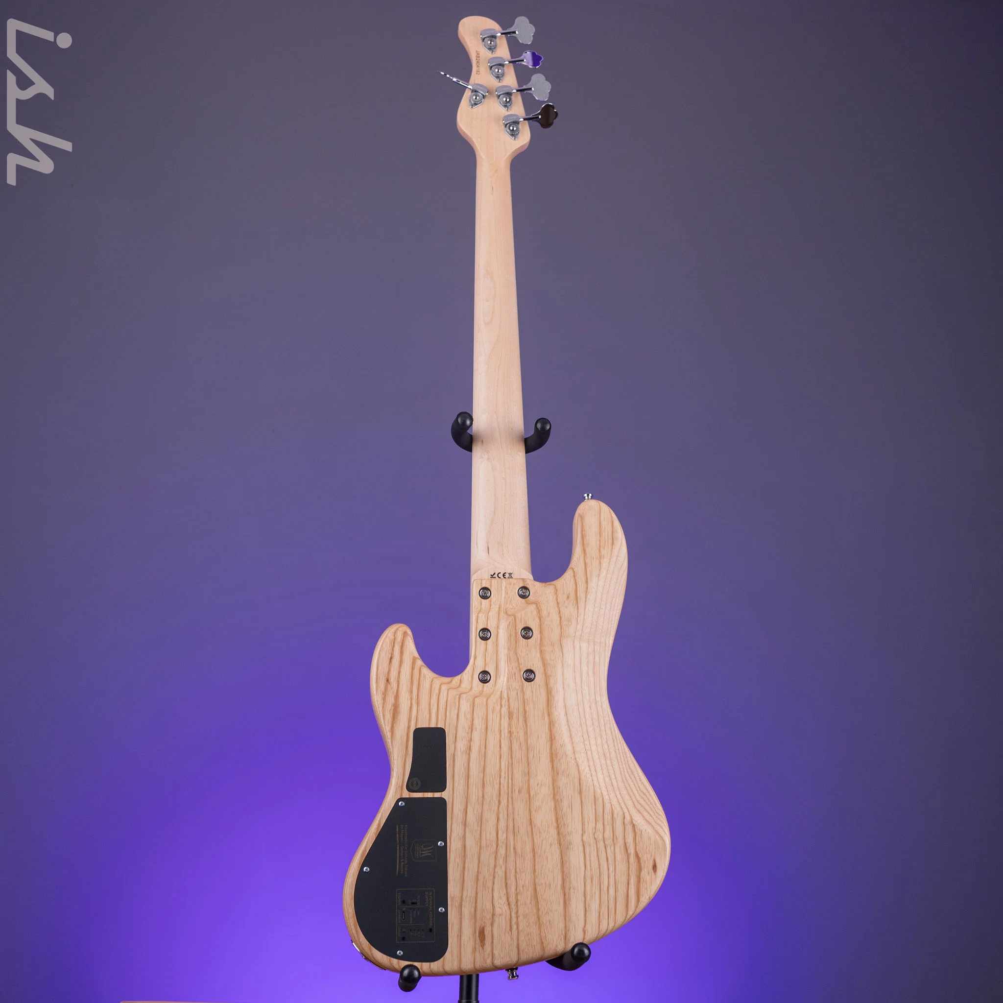 2023 Mayones Jabba Custom 5 Buckeye Burl Trans Natural Satin - Image 6
