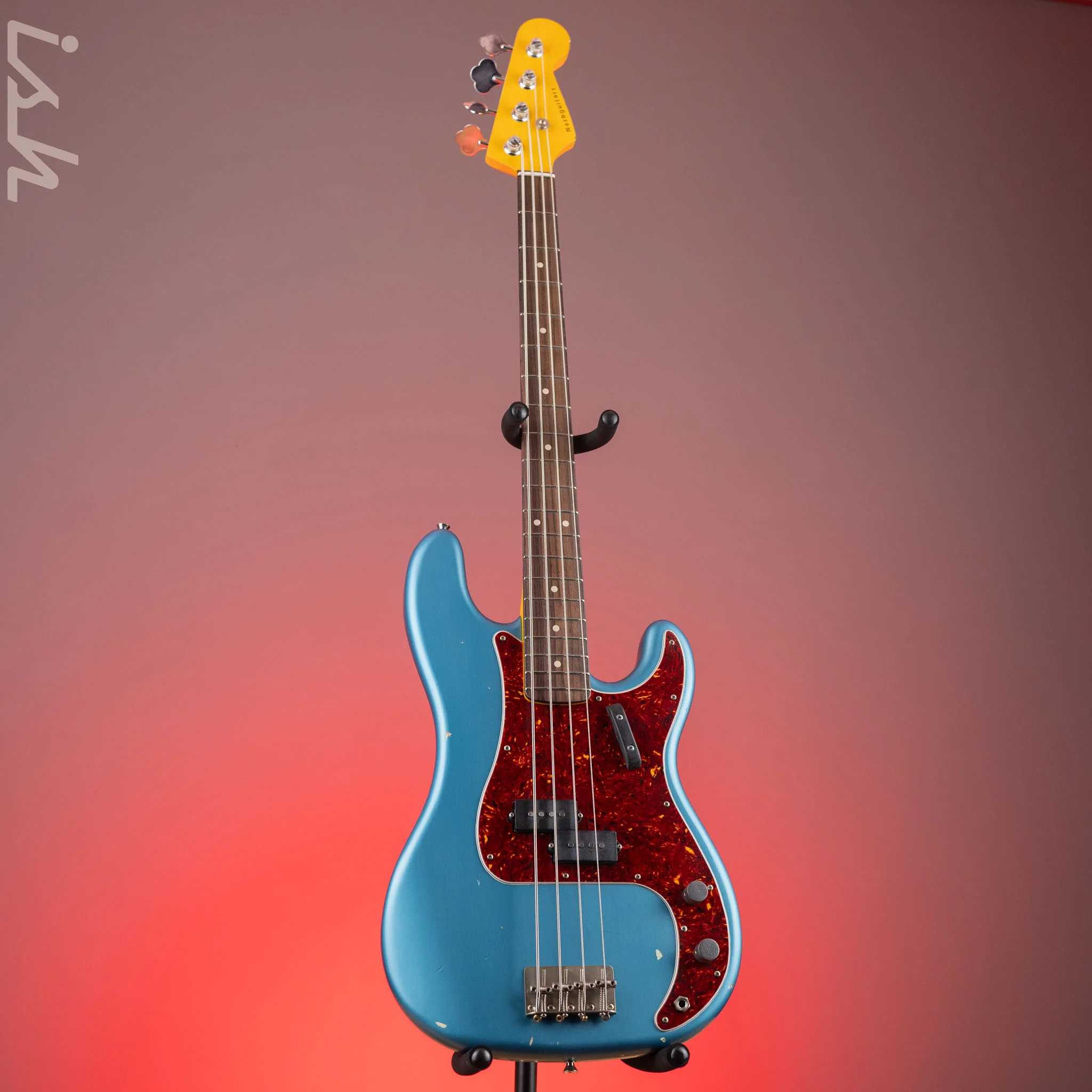 2023 Nash Guitars PB-63 Bass Ocean Turquiose Light Aging - Image 2