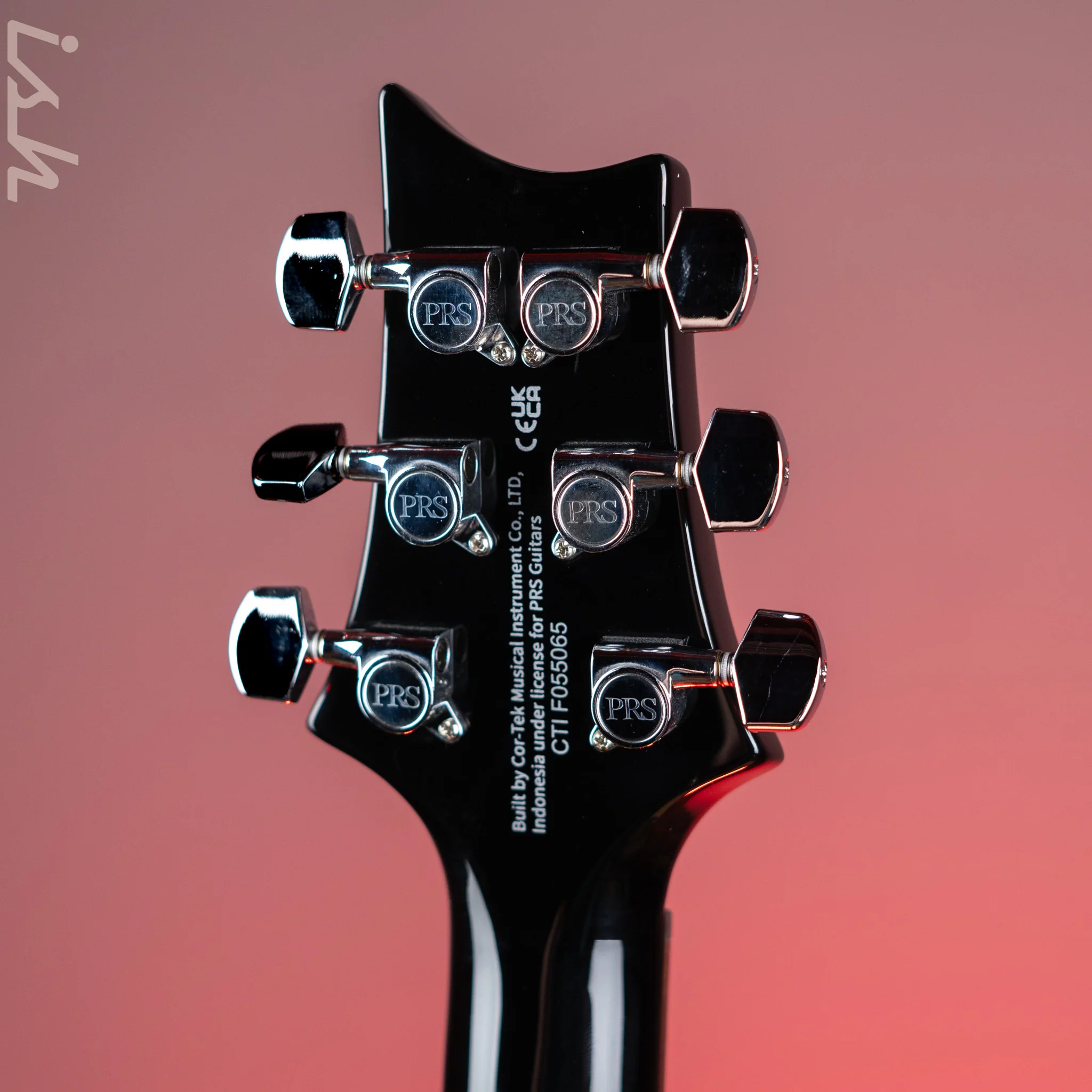 PRS SE 277 Baritone Left Handed Electric Guitar Charcoal Burst - Image 10