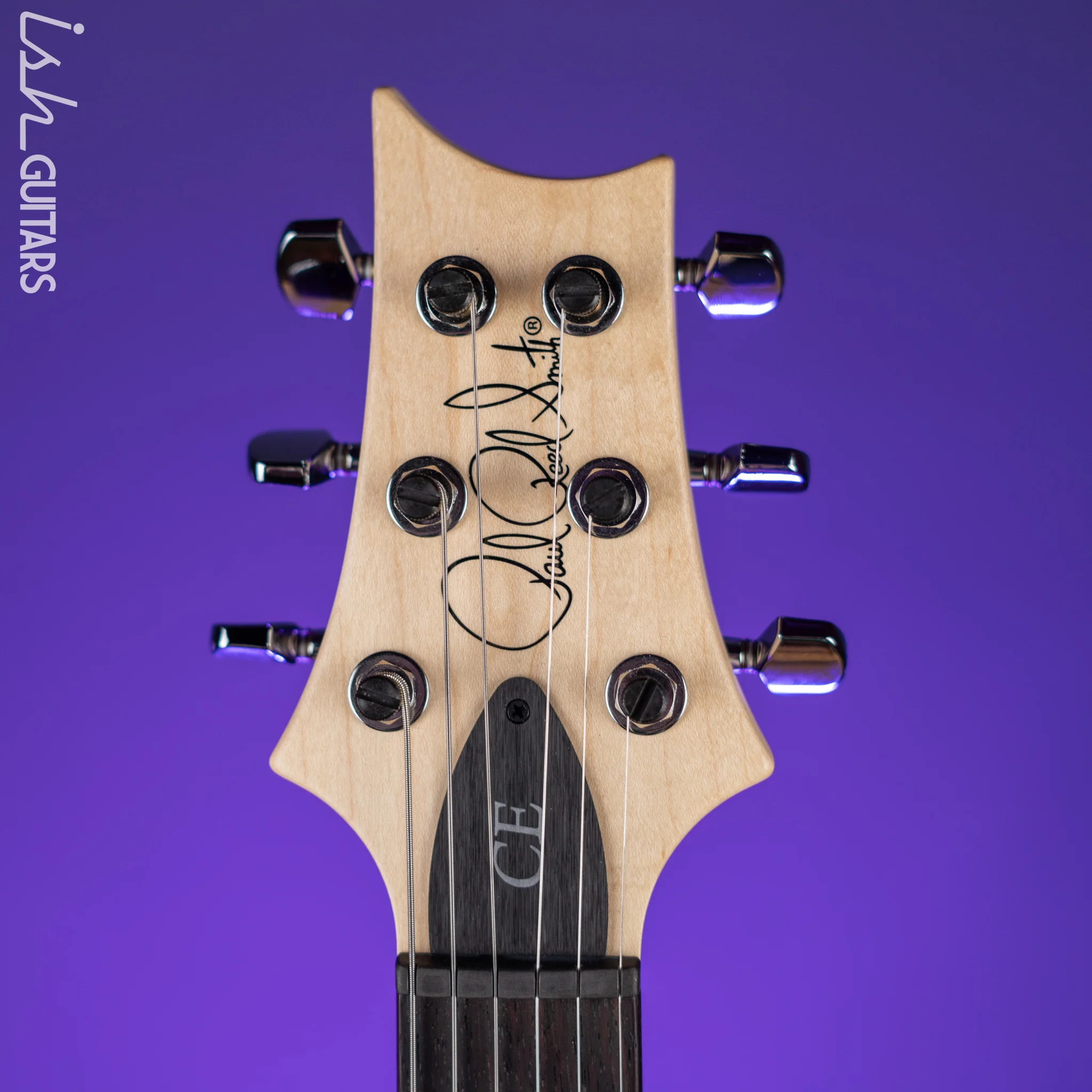 PRS CE 24 Standard Satin Nitro Electric Guitar Natural Demo - Image 5