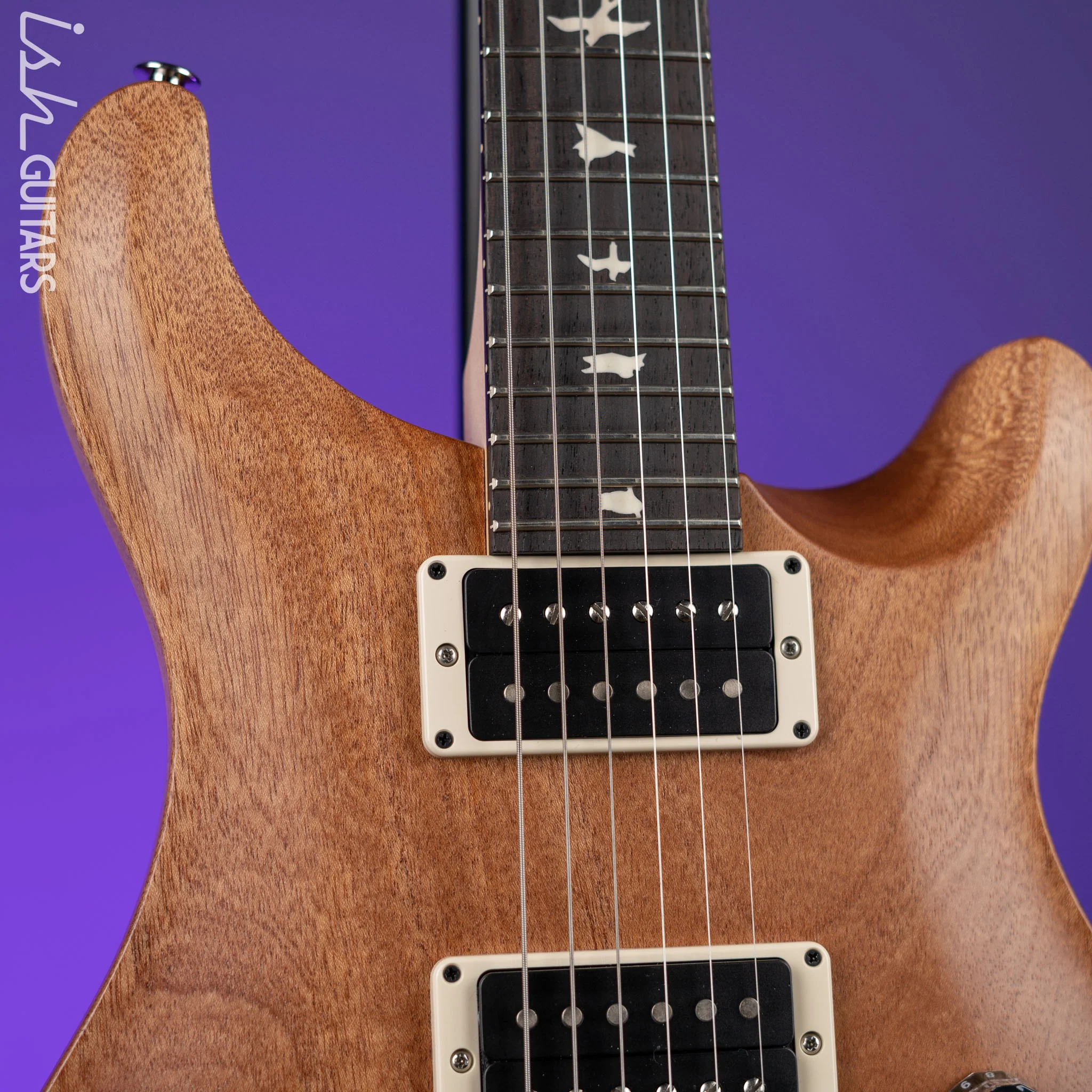 PRS CE 24 Standard Satin Nitro Electric Guitar Natural - Image 3
