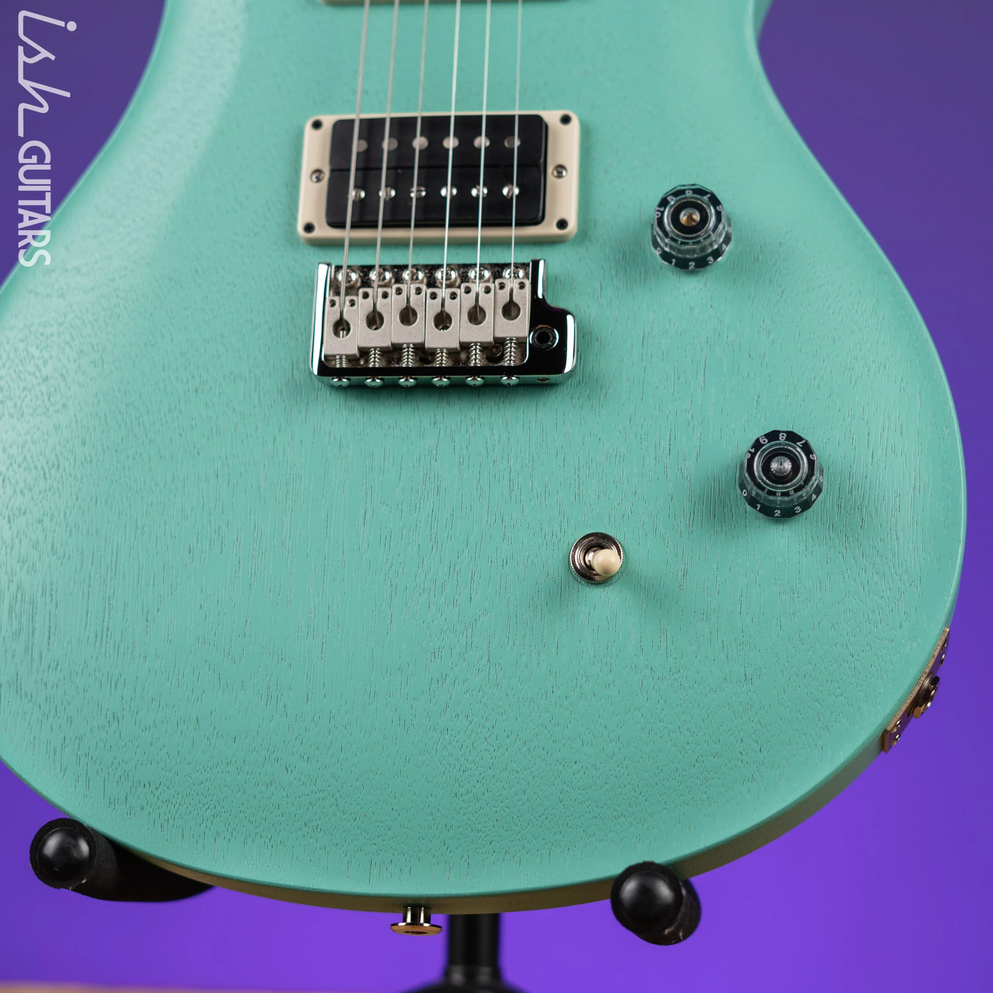 PRS CE 24 Standard Satin Nitro Electric Guitar Seafoam Green - Image 4