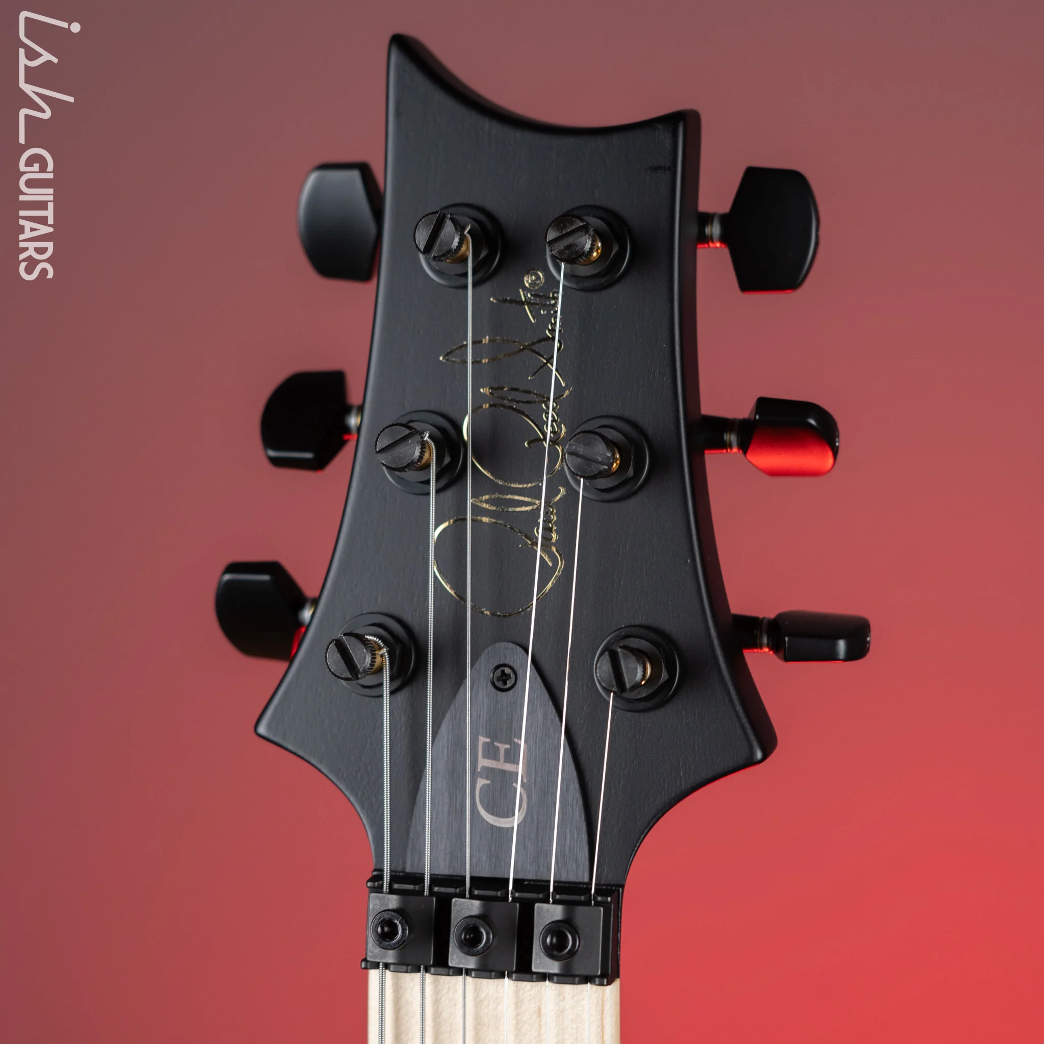PRS Dustie Waring Signature CE 24 Floyd Gray Black Satin Nitro Demo - Image 5