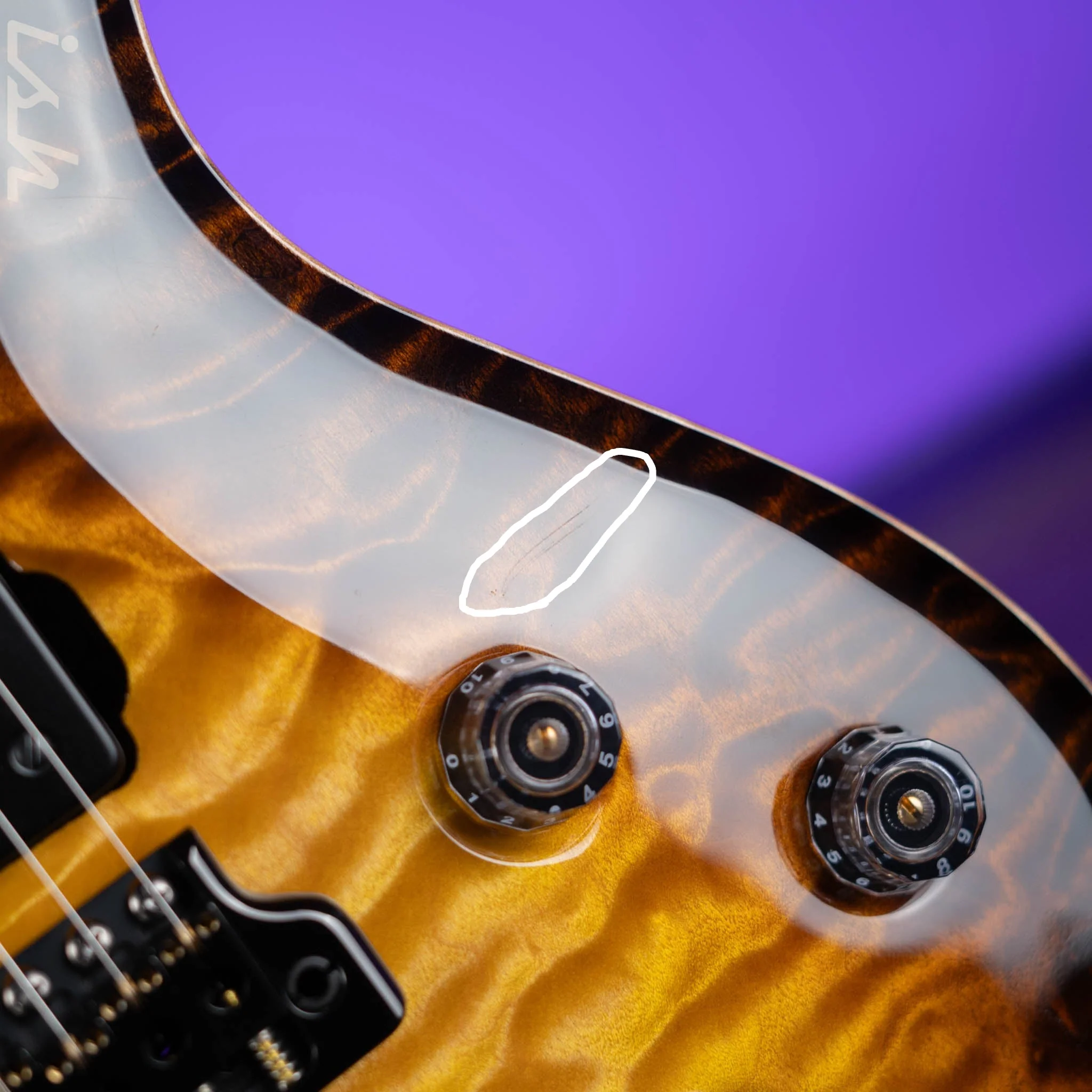 2023 PRS Private Stock Singlecut Sandstorm Glow - Image 5