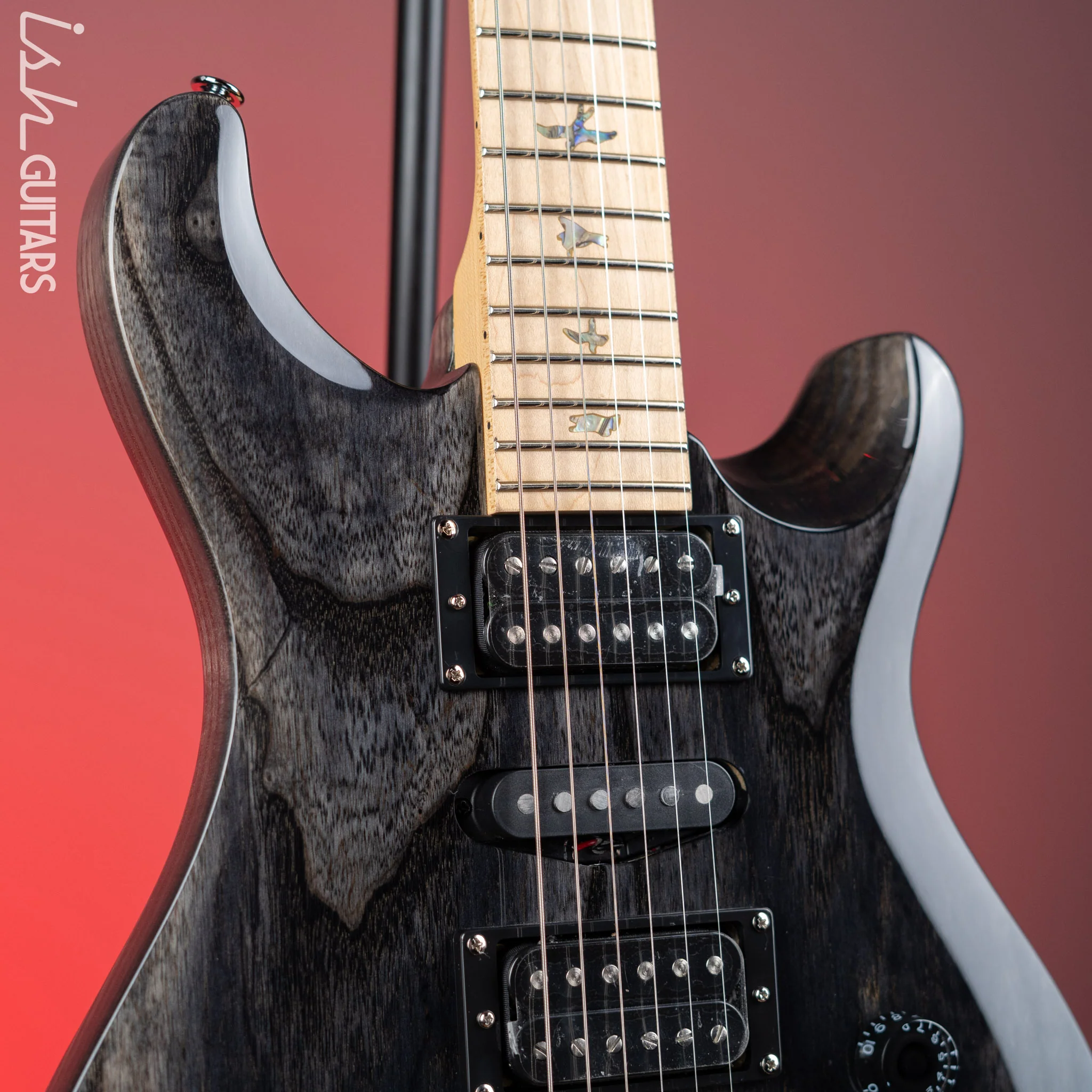 PRS SE Swamp Ash Special Electric Guitar Charcoal - Image 3