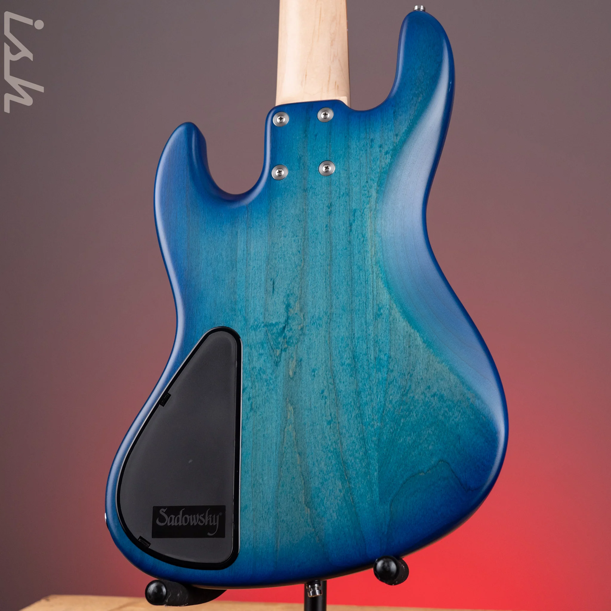 2023 Sadowsky Metroline Vintage J/J 5-String Bora Blueburst - Image 9