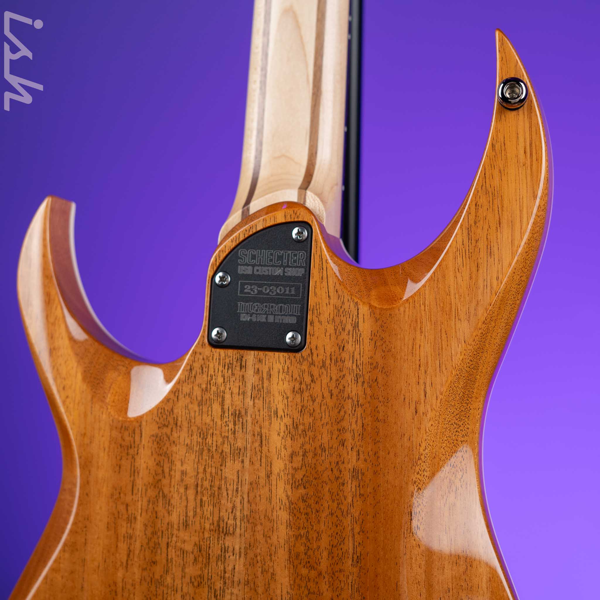2023 Schecter USA Custom Shop KM-6 III Hybrid Keith Merrow Signature Gold Top - Image 8