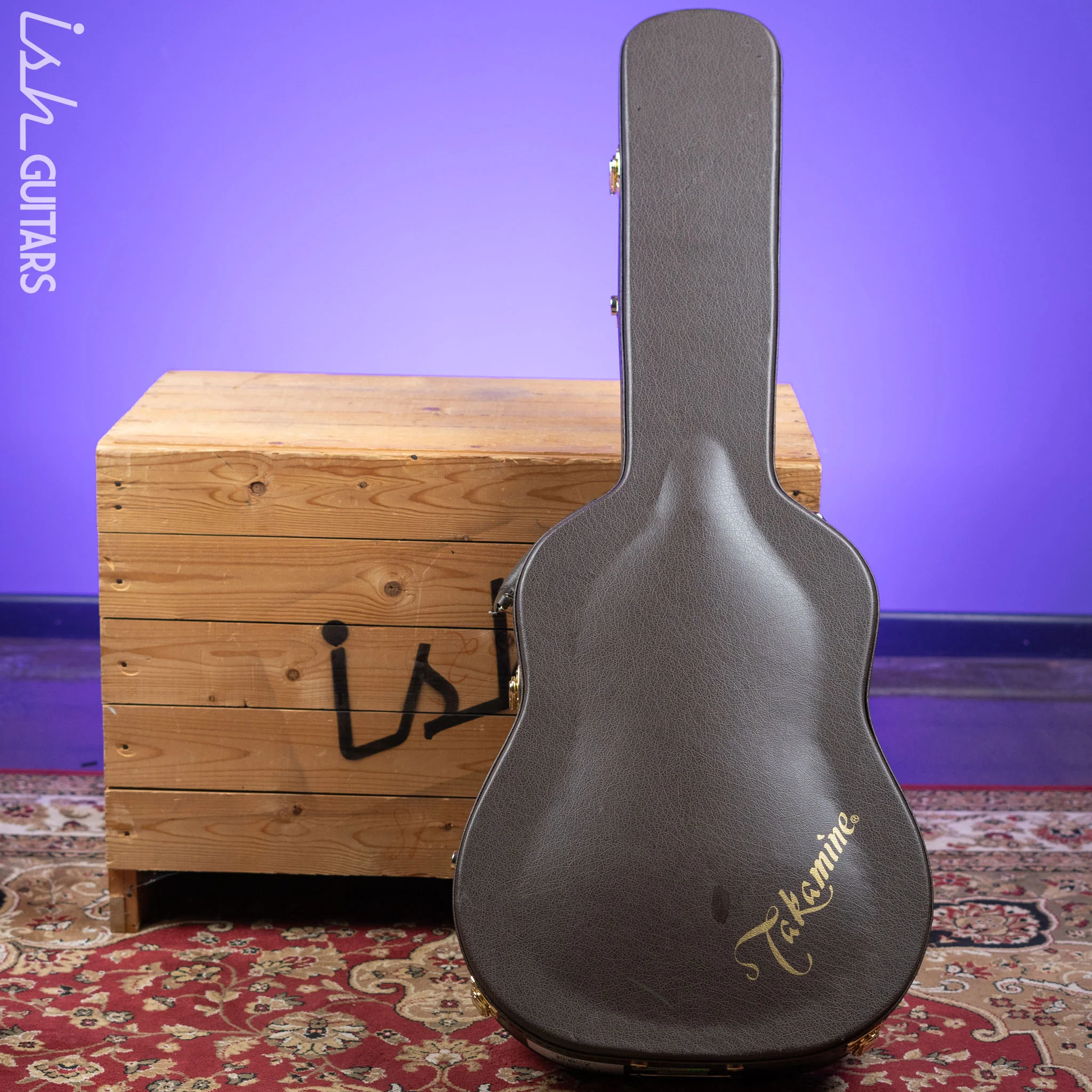 2023 Takamine CRN-TS1 Slope Shoulder Dreadnought Acoustic-Electric Guitar Natural - Image 15