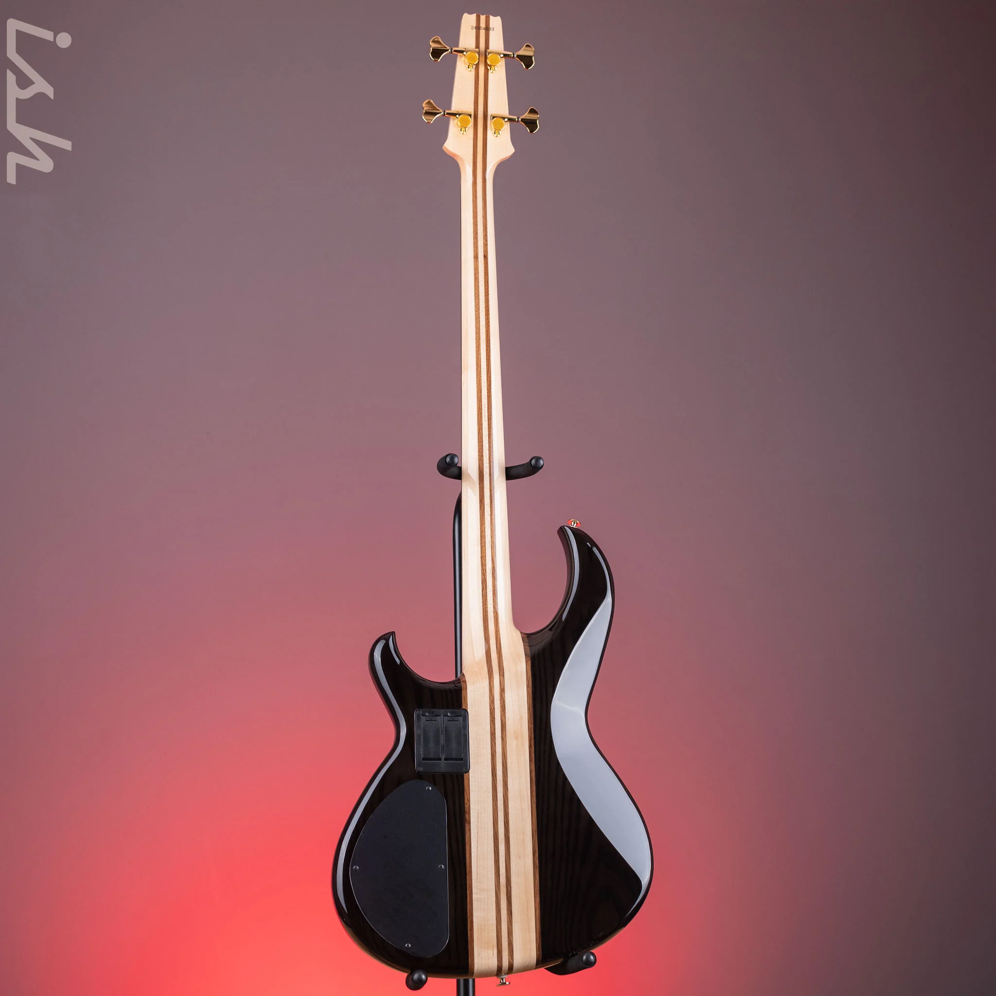 Aria Pro II SB-1000 4-String Bass See-Through Black - Image 6
