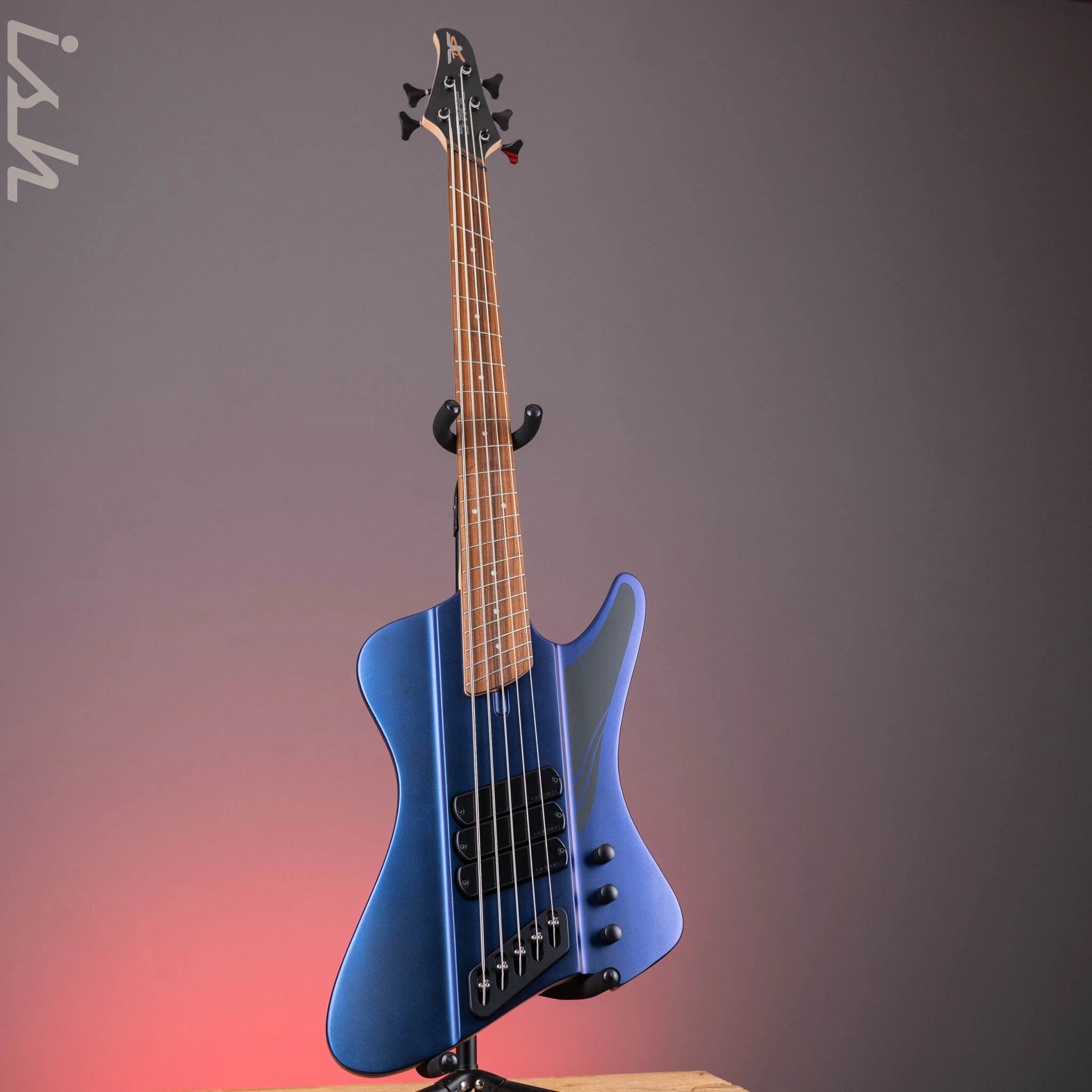 Dingwall D-Roc Standard 5-String Matte Blue to Purple Colorshift - Image 2