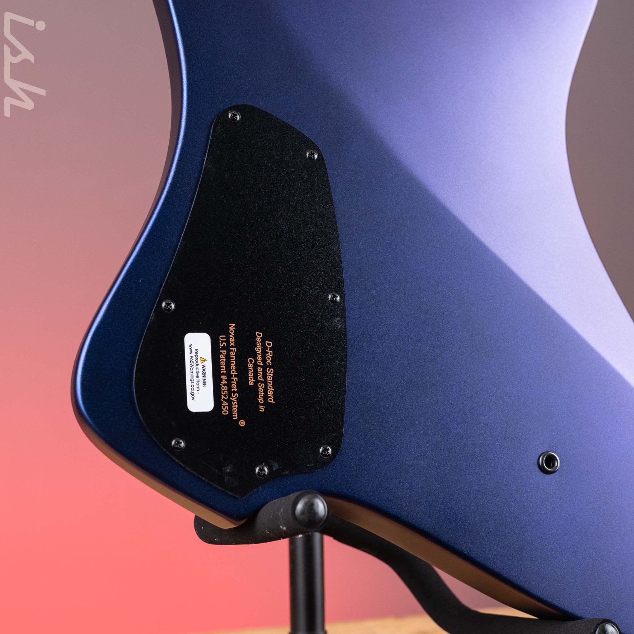 Dingwall D-Roc Standard 5-String Matte Blue to Purple Colorshift - Image 9