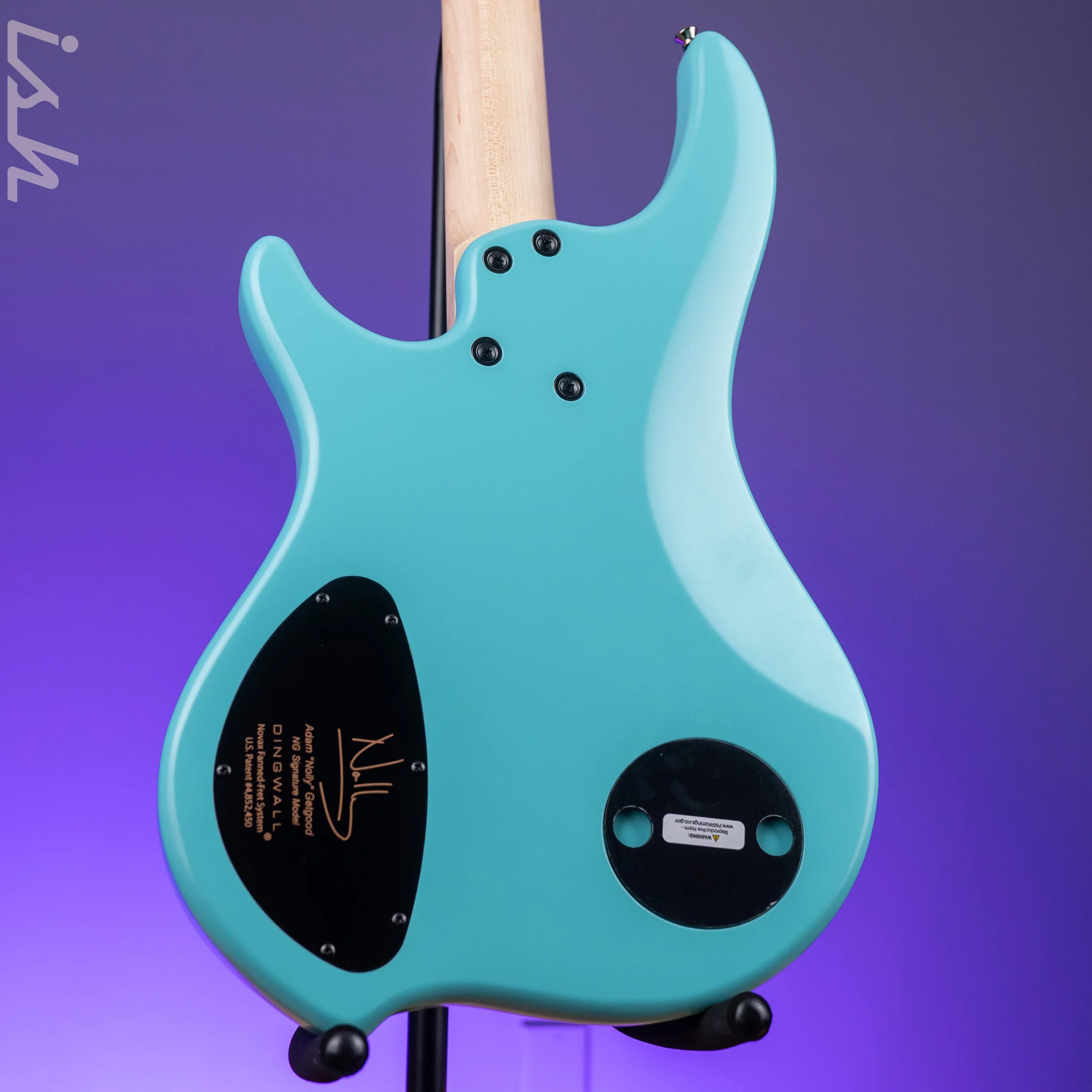 2024 Dingwall NG-3 4-String Bass Guitar Matte Celestial Blue - Image 7