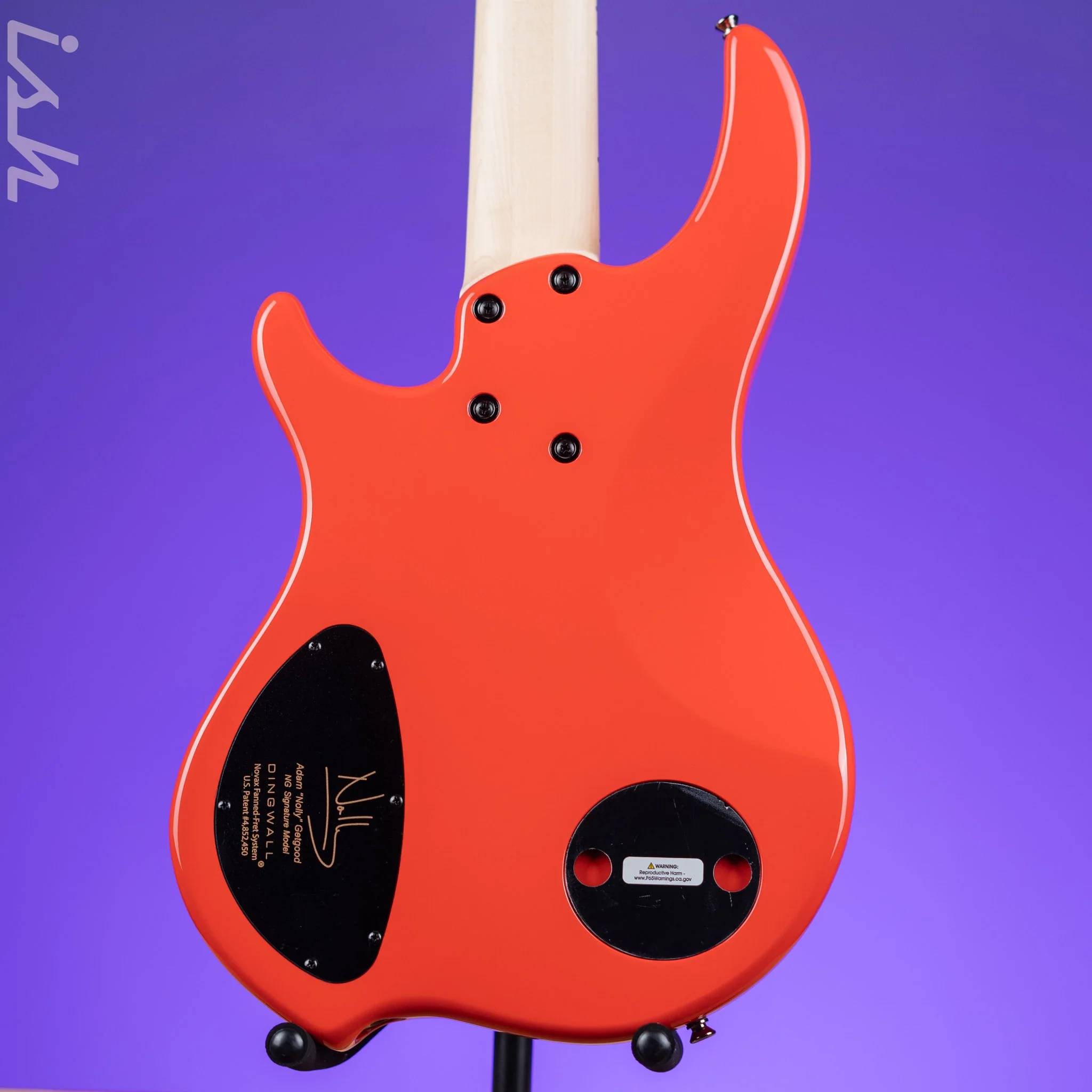 Dingwall NG-3 5-String Bass Guitar Fiesta Red - Image 7