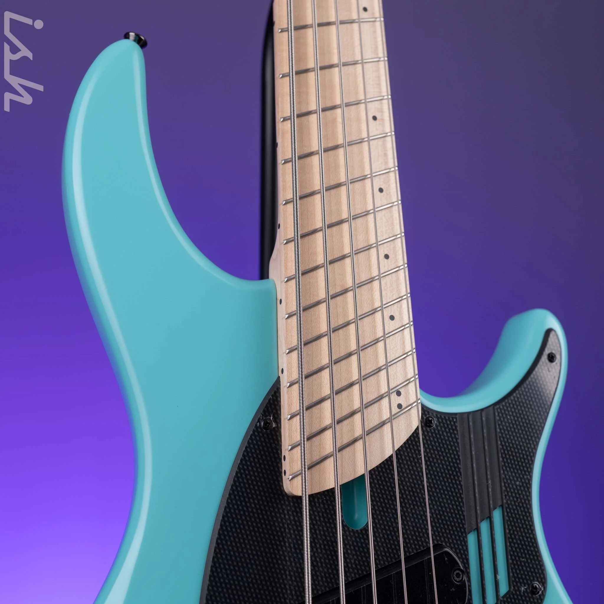 Dingwall NG-3 5-String Bass Guitar Matte Celestial Blue Demo - Image 3