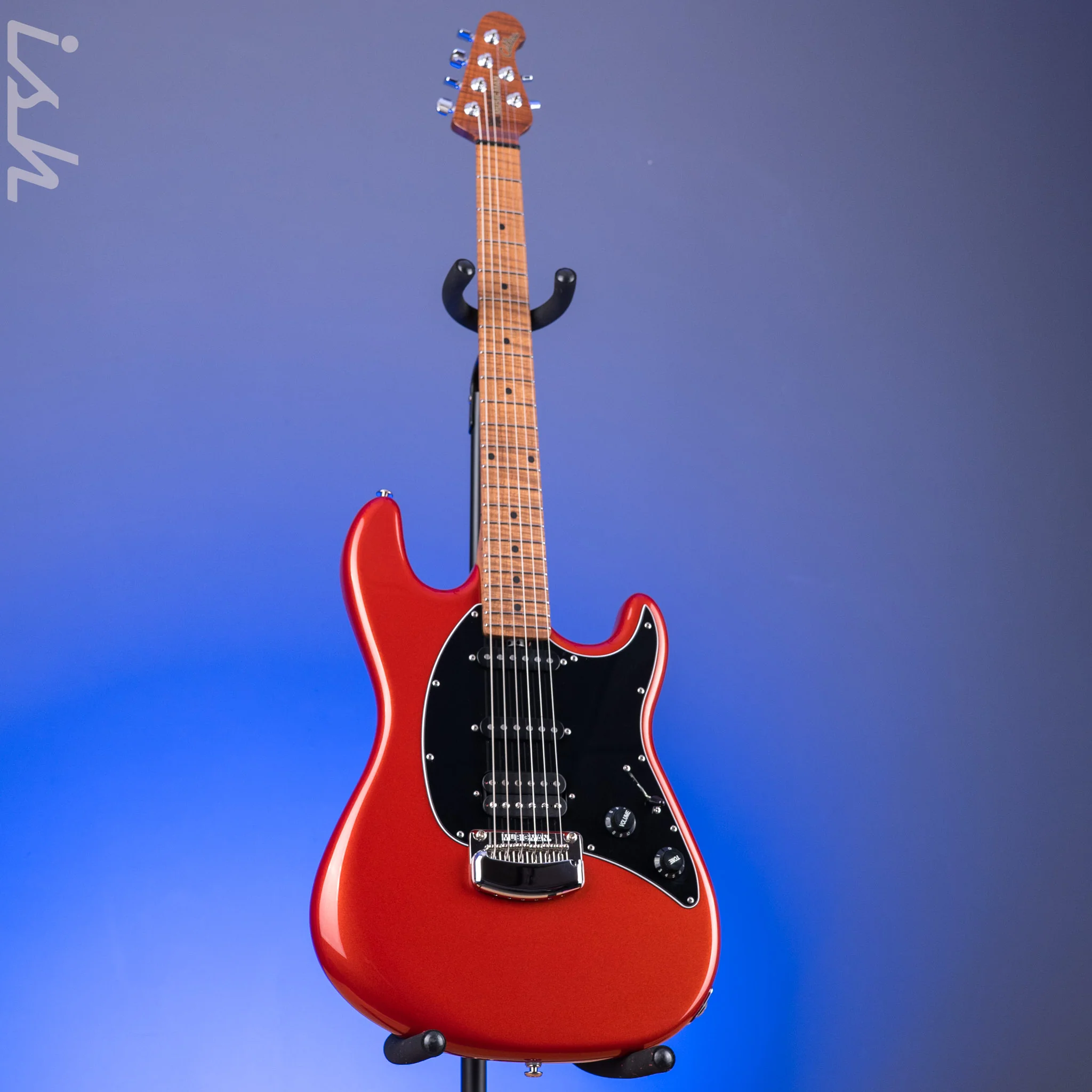 2024 Ernie Ball Music Man Cutlass RS HSS Blood Orange - Image 2