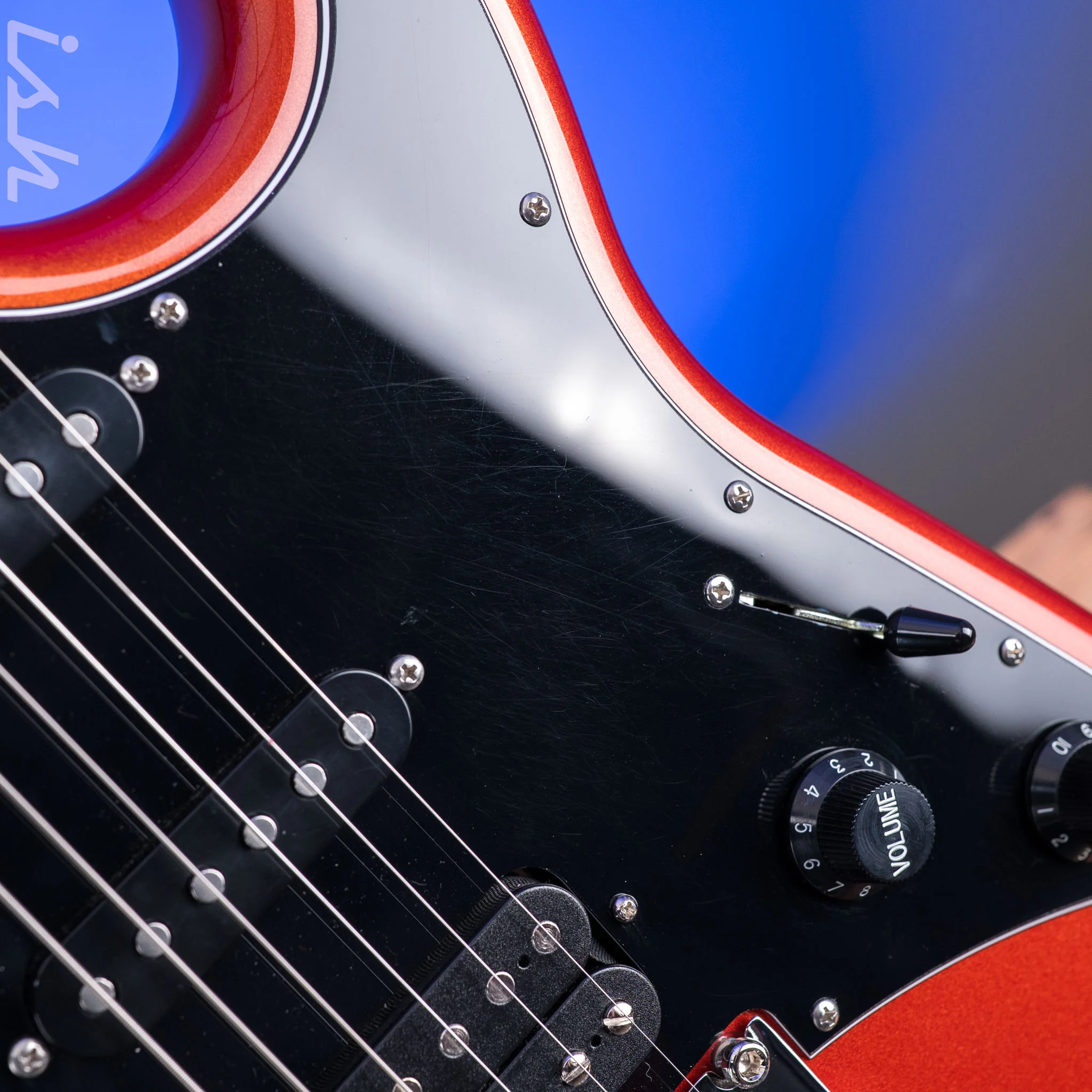 2024 Ernie Ball Music Man Cutlass RS HSS Blood Orange - Image 7