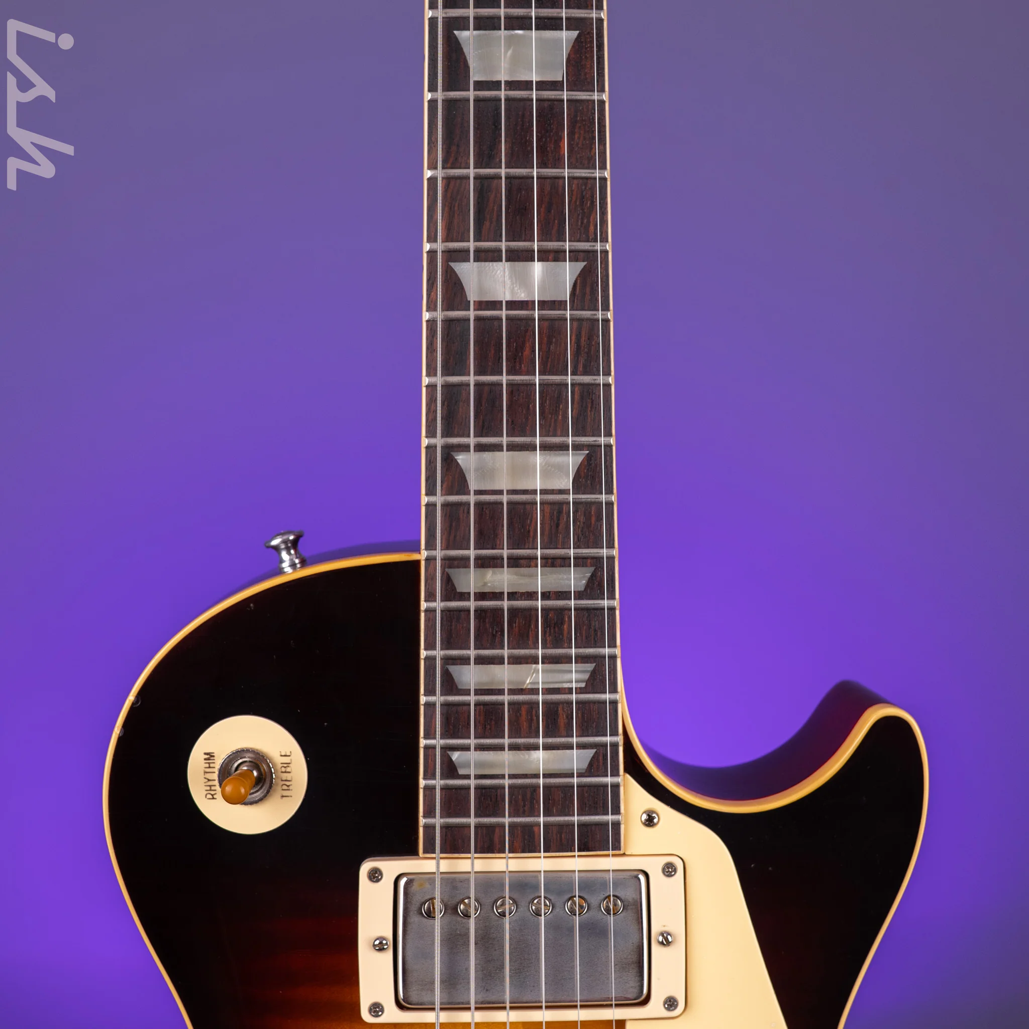2024 Gibson Murphy Lab Les Paul R9 Ultra Light Aged Kindred Burst - Image 7