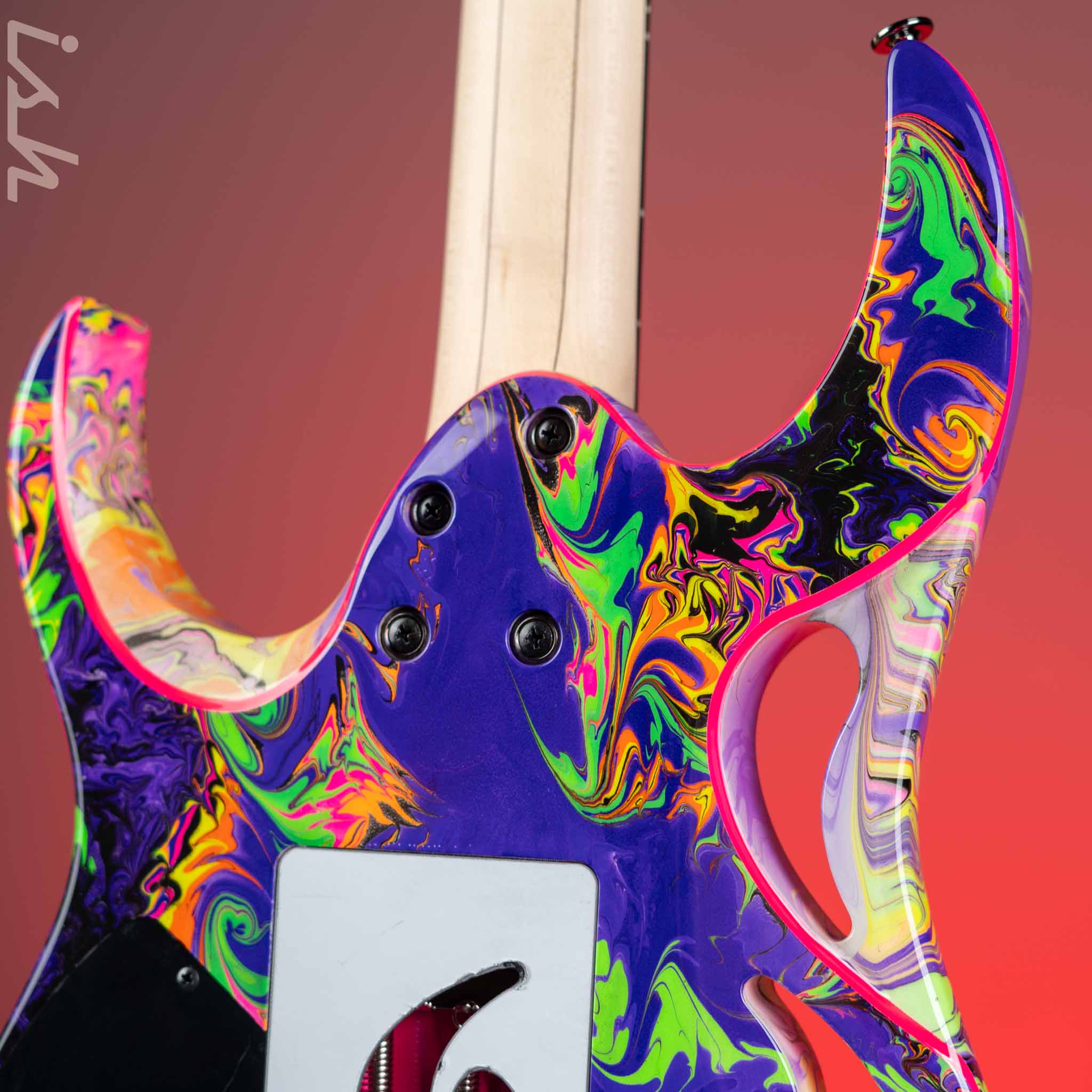 2023 Ibanez Steve Vai Signature PIA77BON Brilliance of Now - Image 11