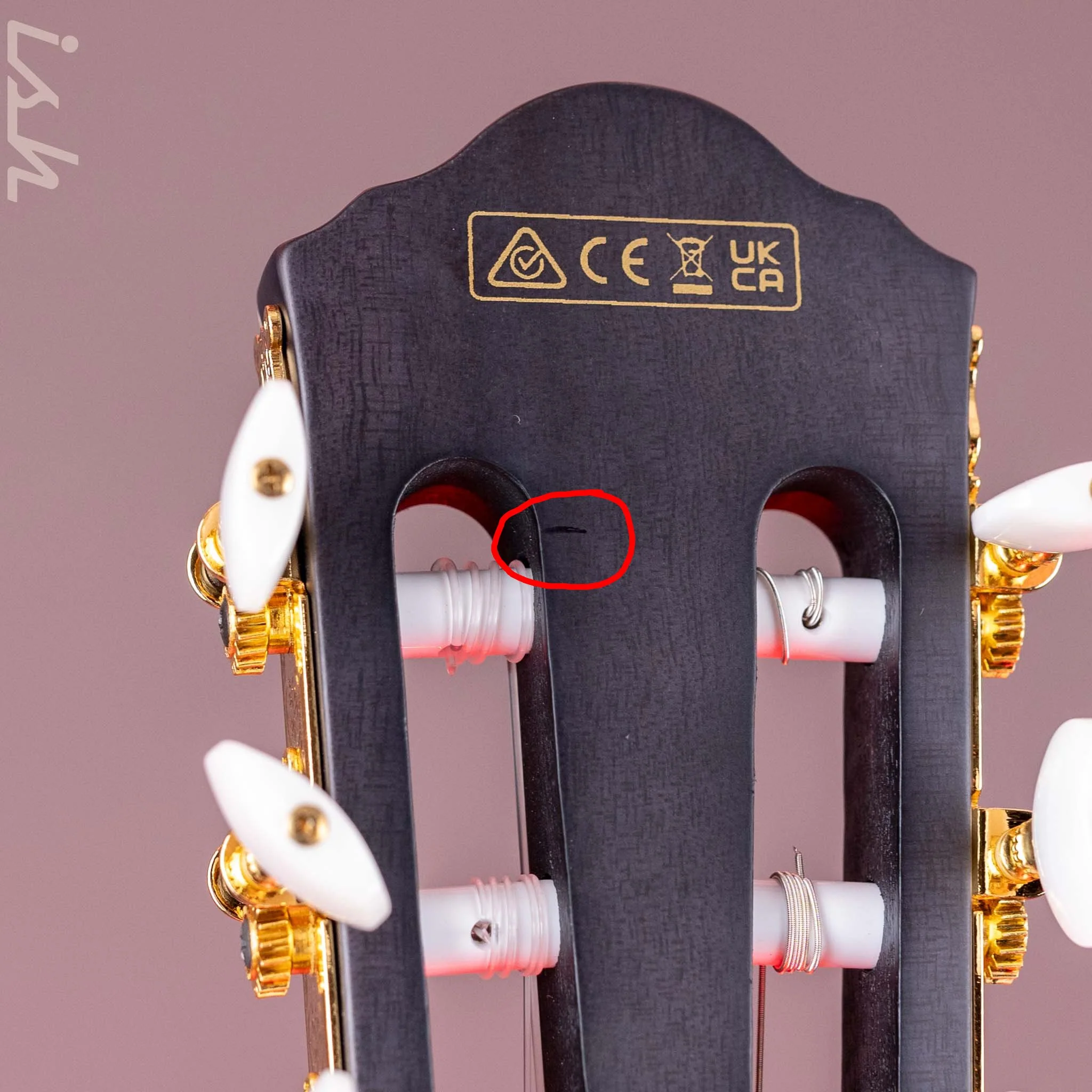 2024 Ibanez TOD10N Tim Henson Signature Nylon Acoustic-Electric Guitar Transparent Black Flat - Image 12