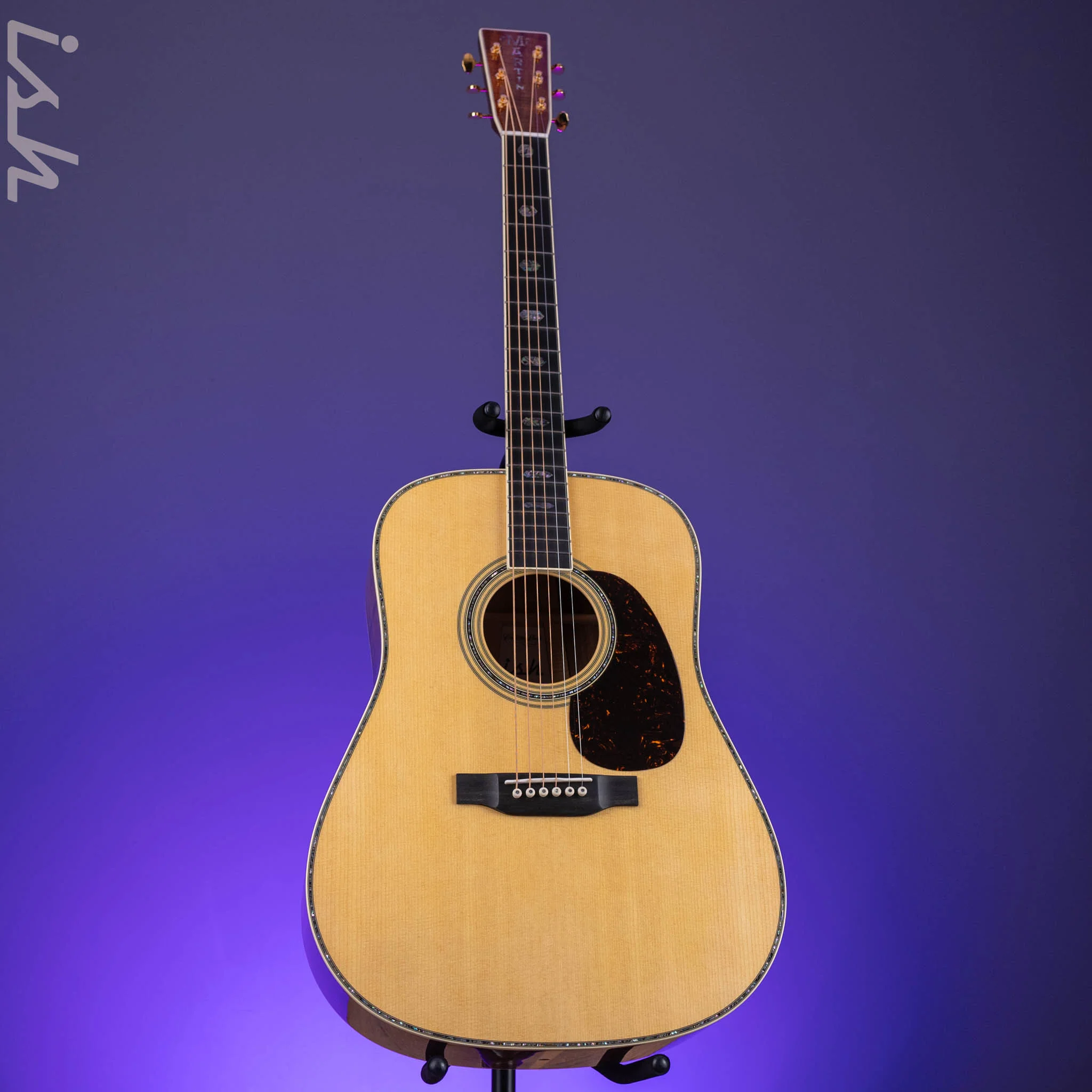 2024 Martin Custom Shop D-41 Style Acoustic Guitar - Spruce, Koa - Image 3