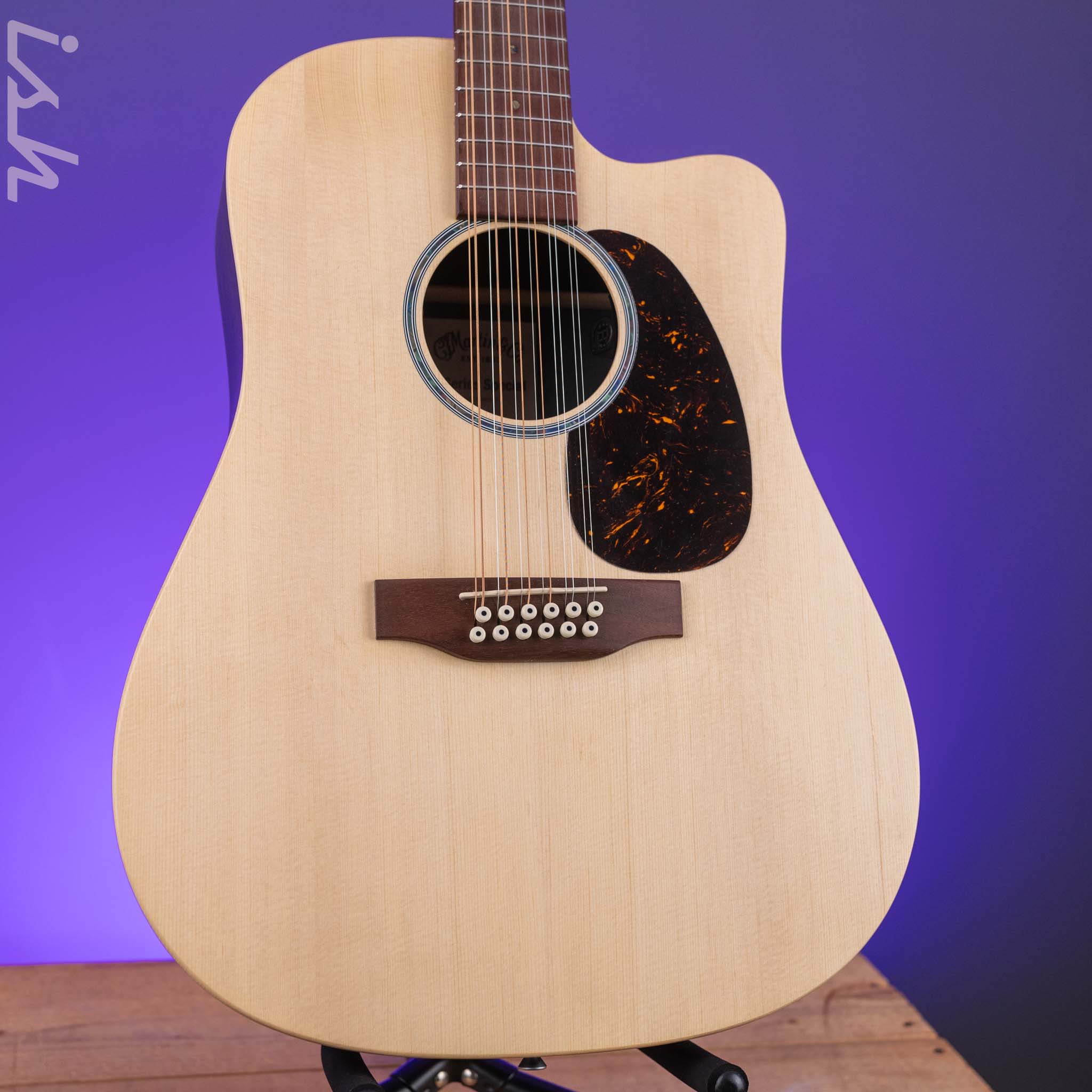 2024 Martin DC-X2E 12-String Acoustic-Electric Guitar Brazilian Rosewood Pattern - Image 2