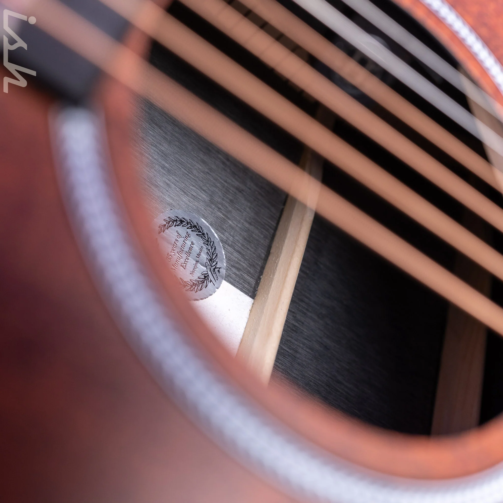 2024 Martin X Series D-X1E HPL Mahogany Acoustic-Electric Guitar - Image 12