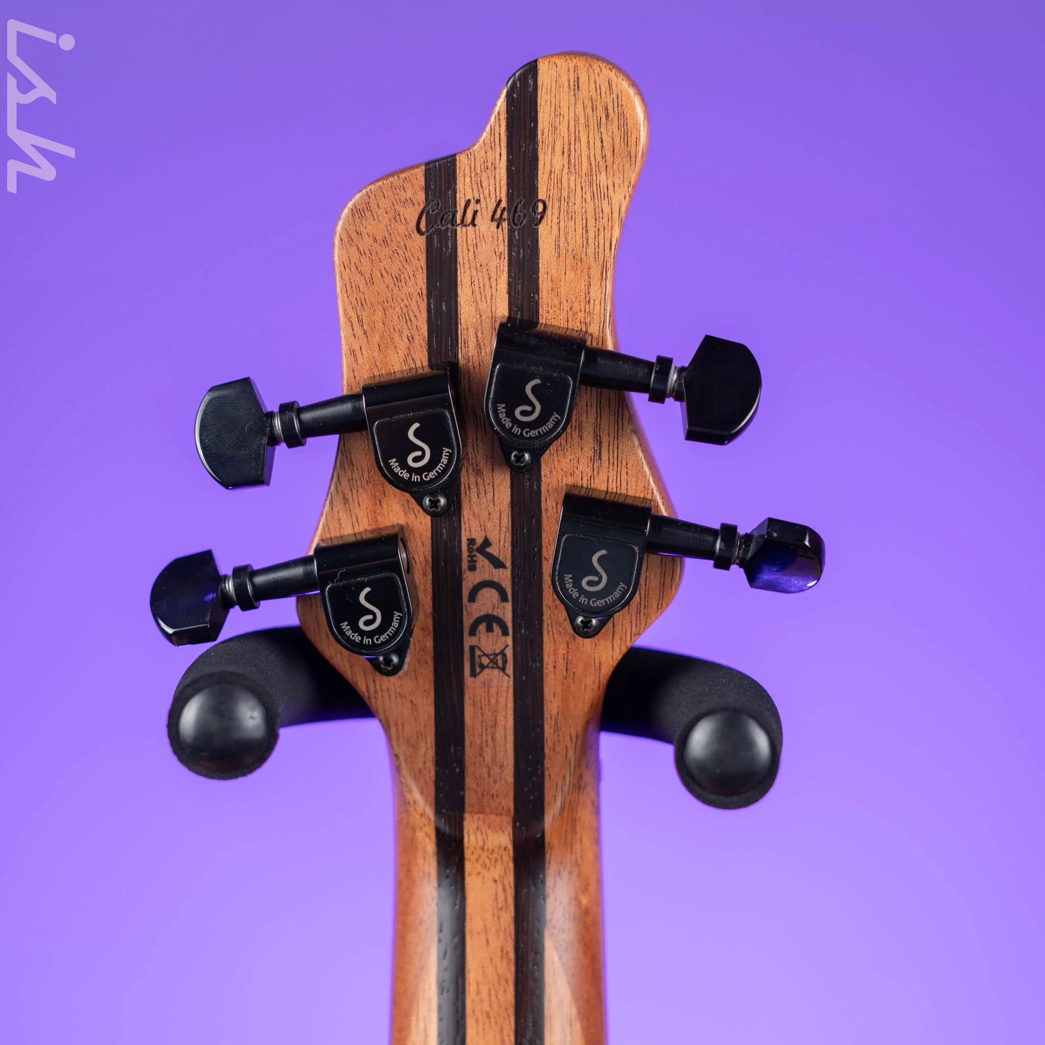 Mayones Cali 4 Bass Flamed Maple 3A Greenburst Matte NAMM 2024 - Image 10